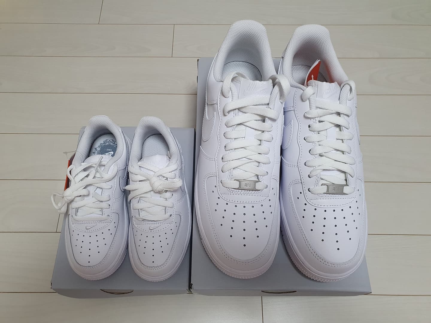 Nike Air Force 1 '07 Low White 착용 스타일 - 2