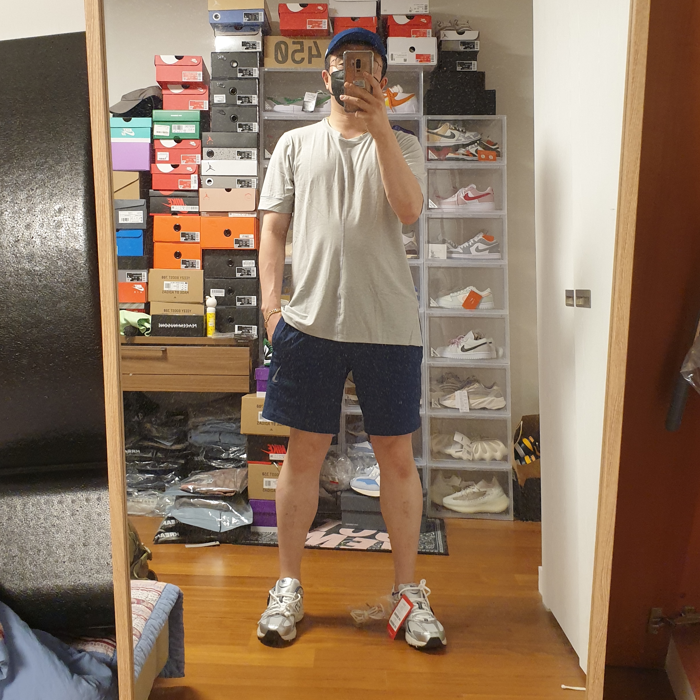 New Balance 530 Steel Grey 착용 스타일 - 2