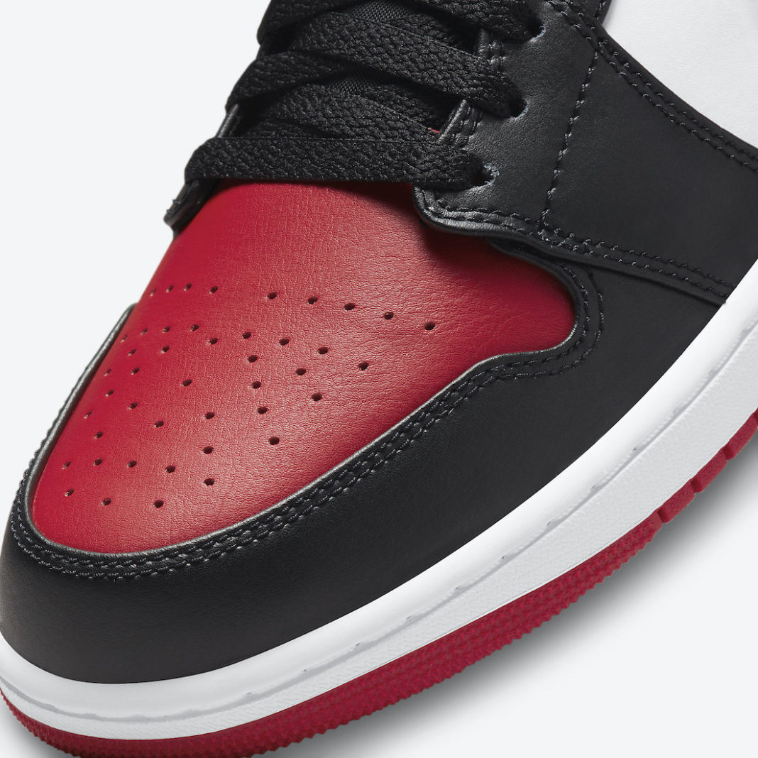 Jordan 1 Low Bred Toe 착용 스타일 - 5