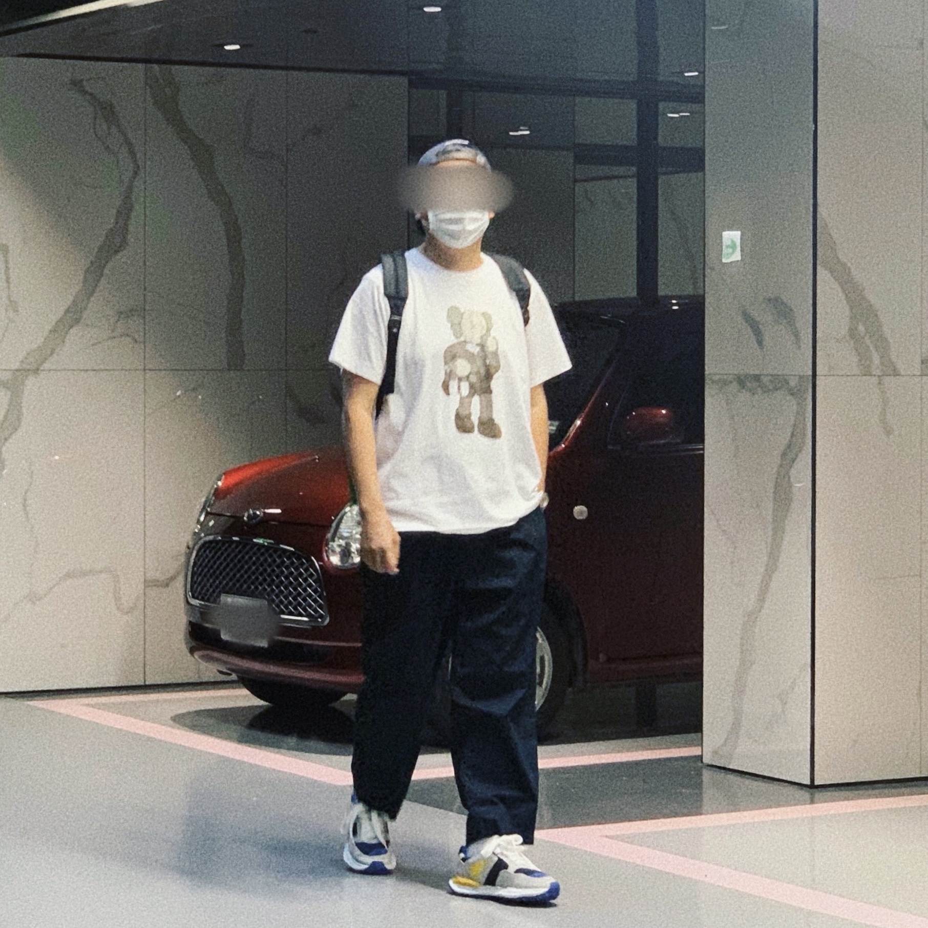 Maison Mihara Yasuhiro x Nigel Cabourn FR Army Sneakers Navy 착용 스타일 - 1