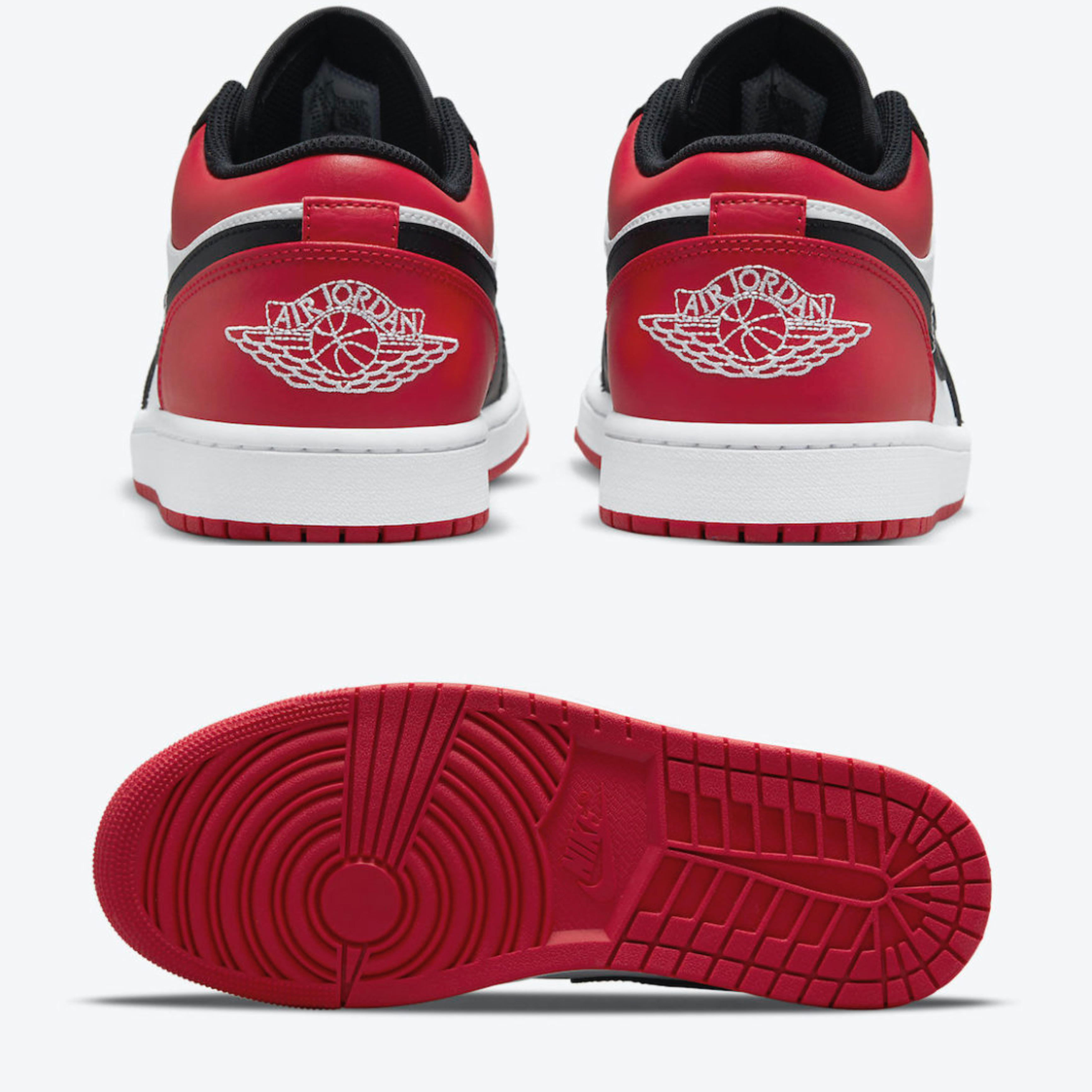 Jordan 1 Low Bred Toe 착용 스타일 - 4