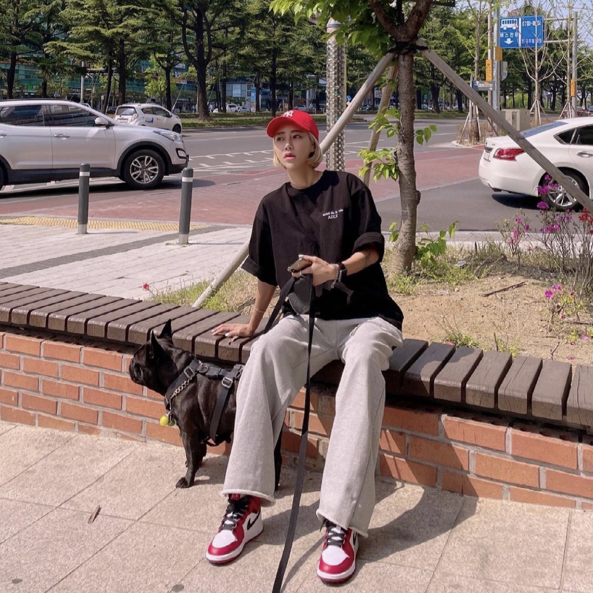 Jordan 1 Mid Chicago 2020 착용 스타일