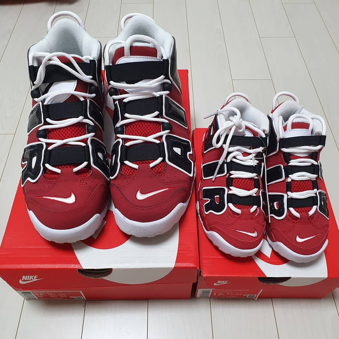 Nike Air More Uptempo 96 Bulls 2021, Nike Dunk Low Retro University Blue 착용 스타일 - 5