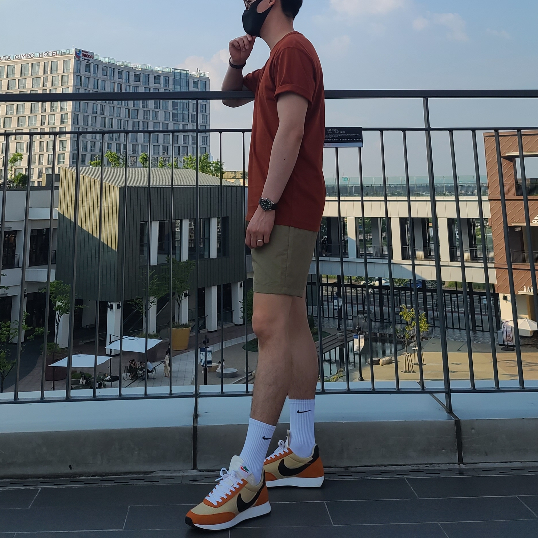 Nike Air Tailwind 79 Starfish Sail 착용 스타일