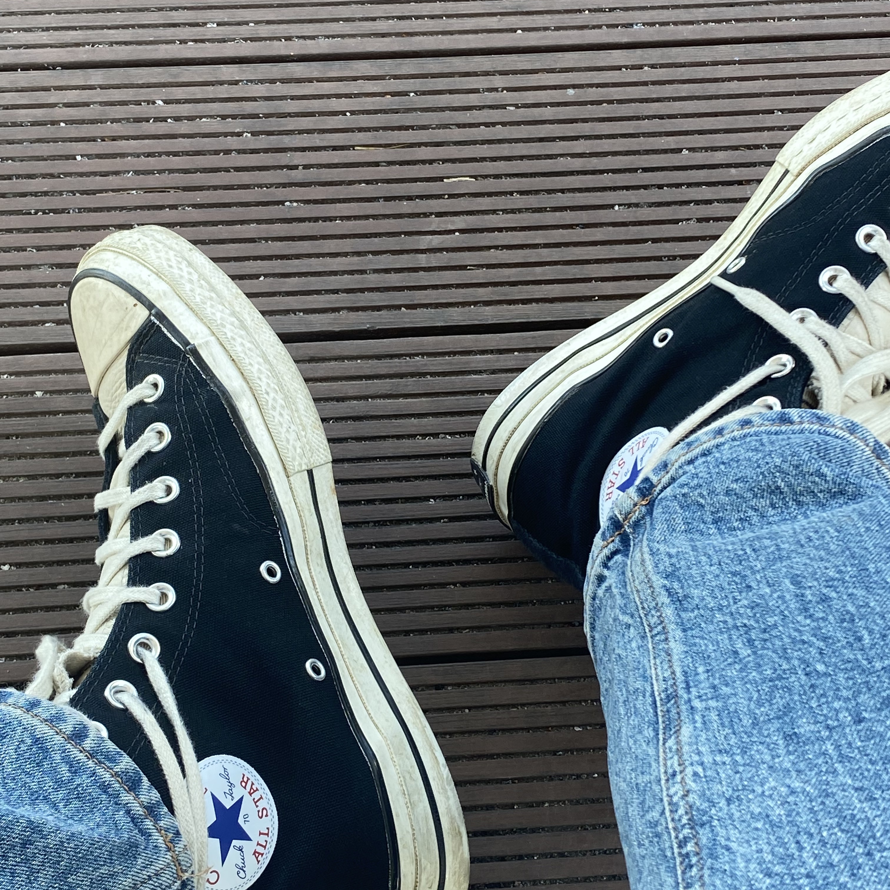 Converse x Fear of God Essentials Chuck 70 Hi Black 2020 착용 스타일