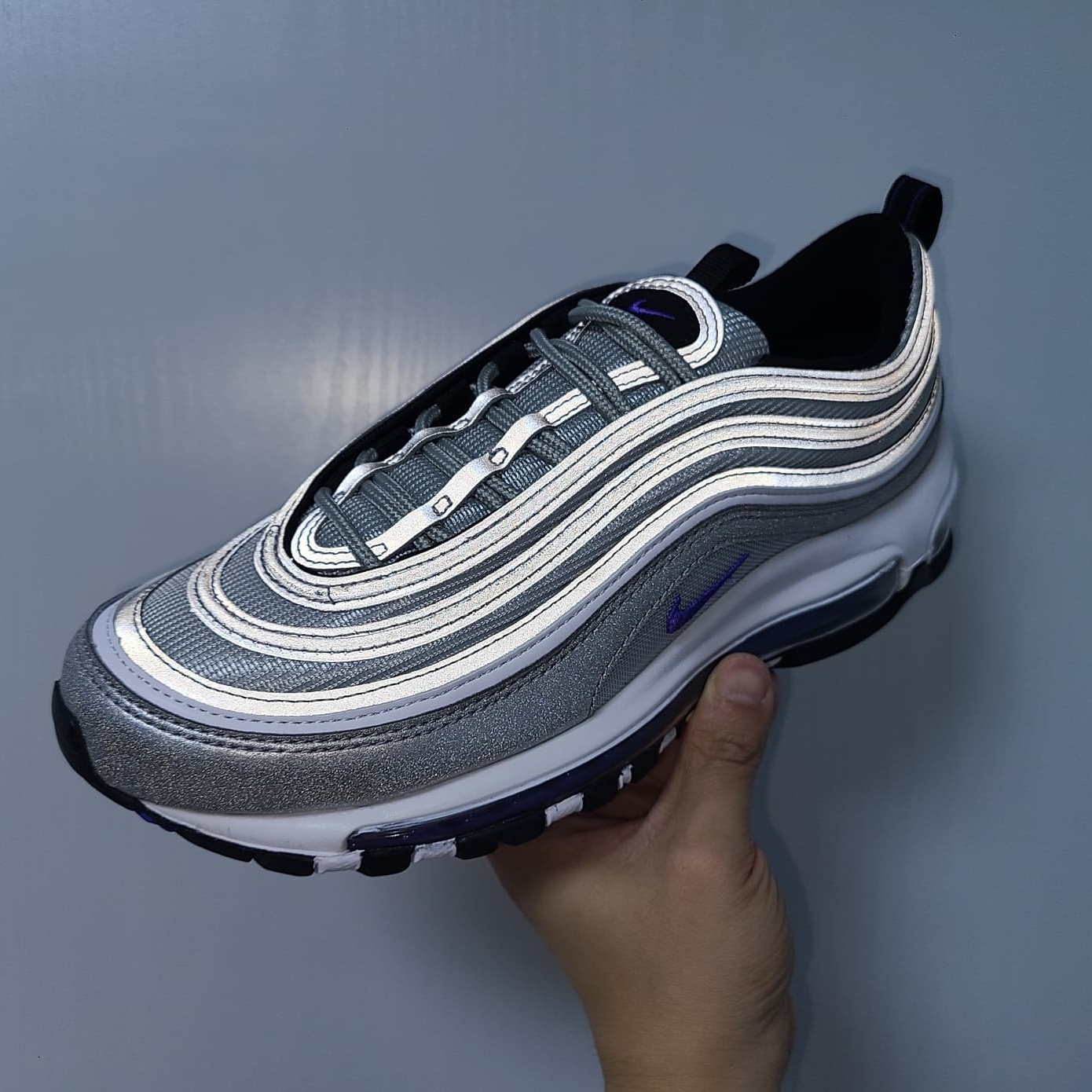 Nike Air Max 97 Persian Violet 착용 스타일 - 1