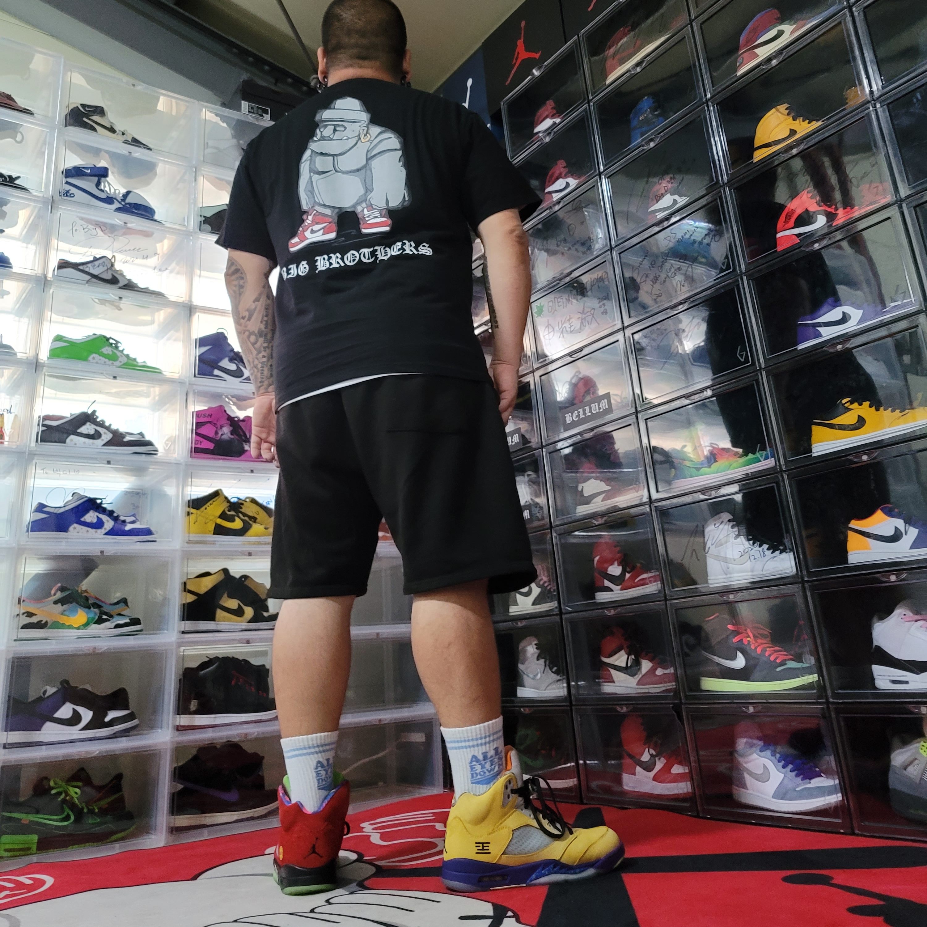 Jordan 5 Retro SE What The 착용 스타일 - 1