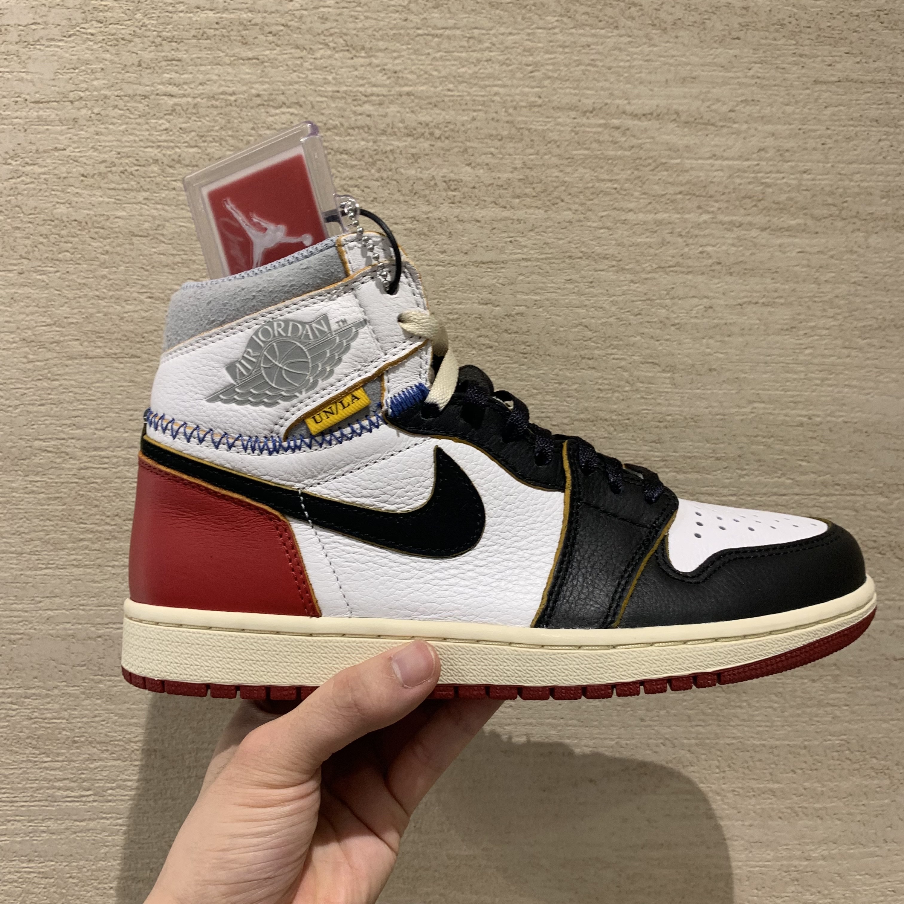 Jordan 1 x Union Retro High Black Toe 착용 스타일 - 2