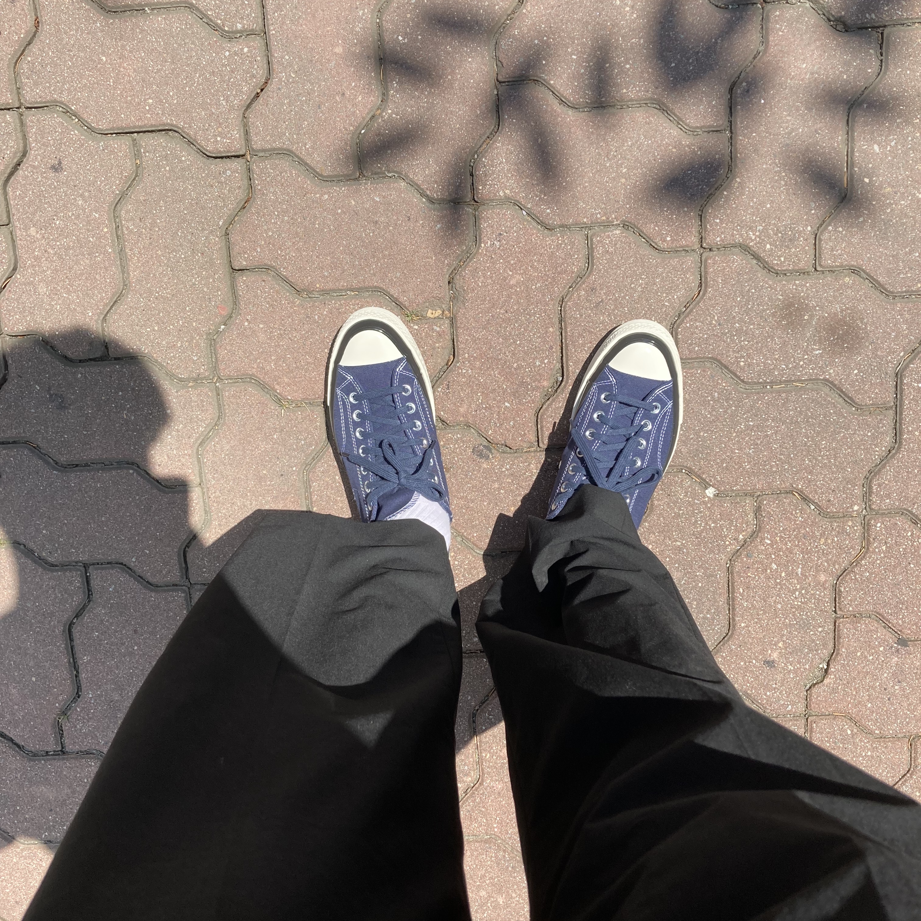 Converse x Moncler x Fragment Chuck 70 Ox Fraylor III Insignia Blue 착용 스타일
