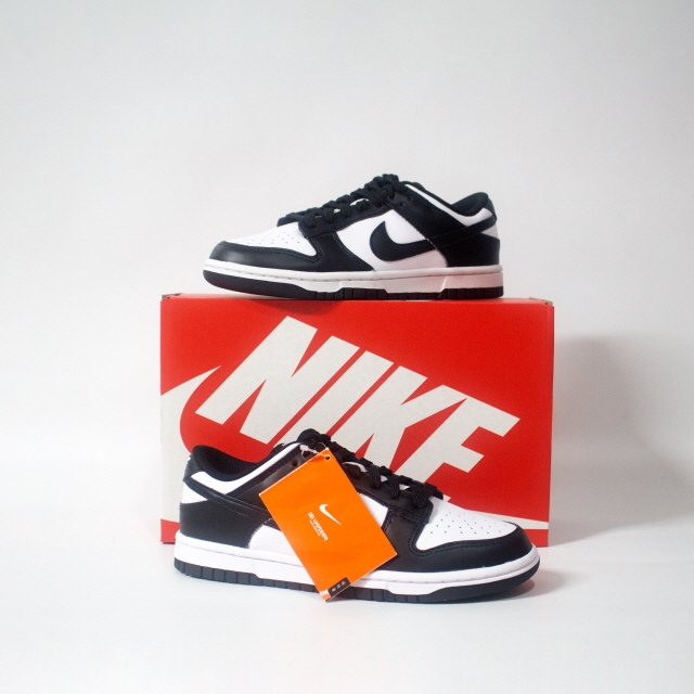 (W) Nike Dunk Low Black 착용 스타일 - 2