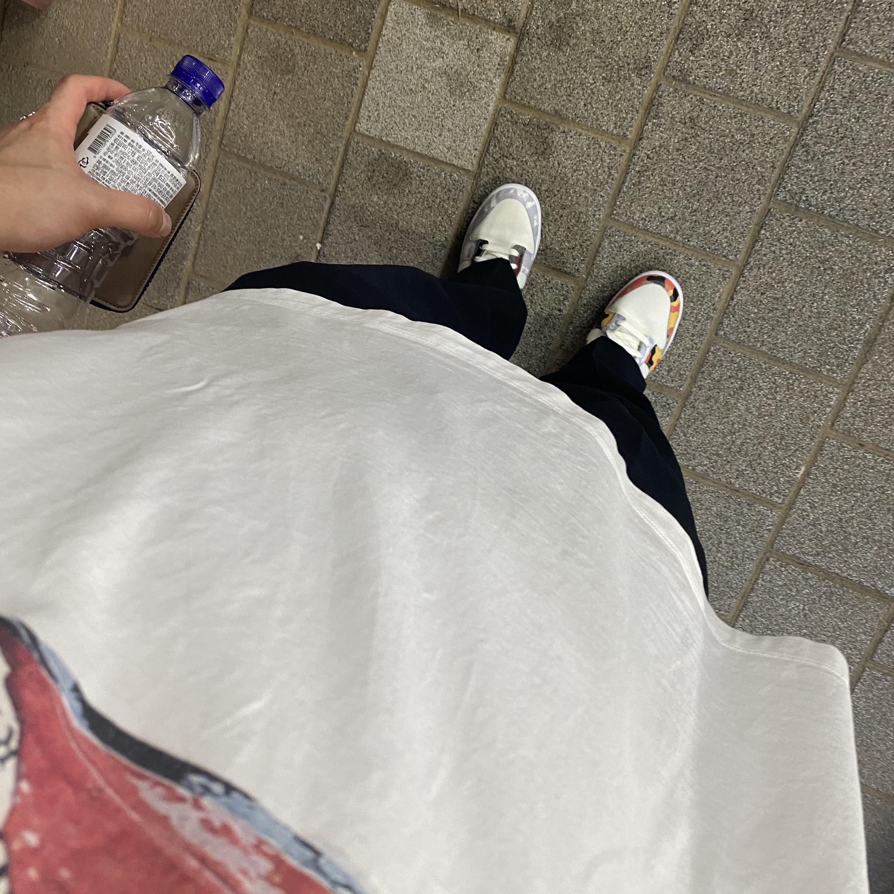 Nike Dunk Low SE Sail Multi Camo 착용 스타일