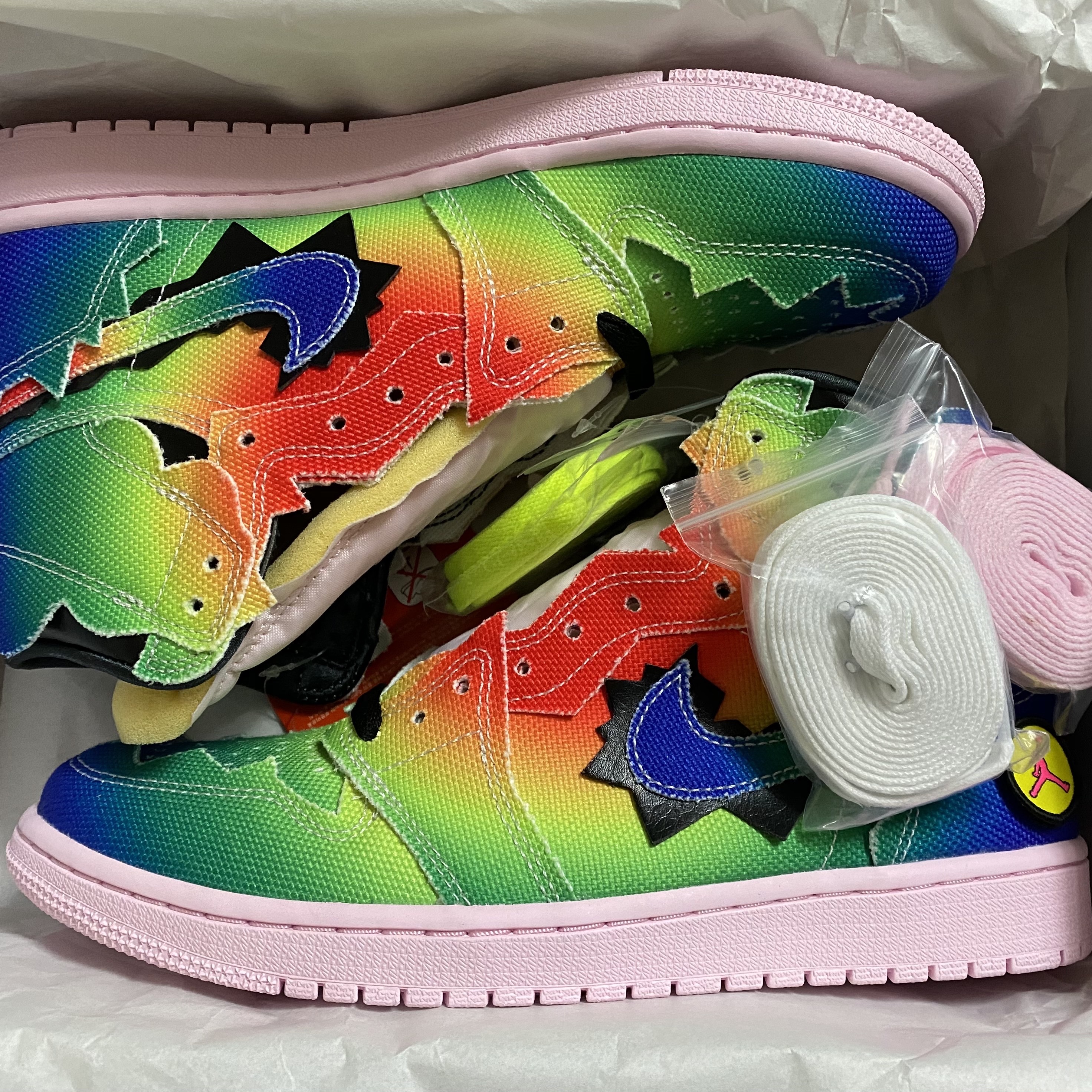 Jordan 1 x J Balvin Retro High OG 착용 스타일