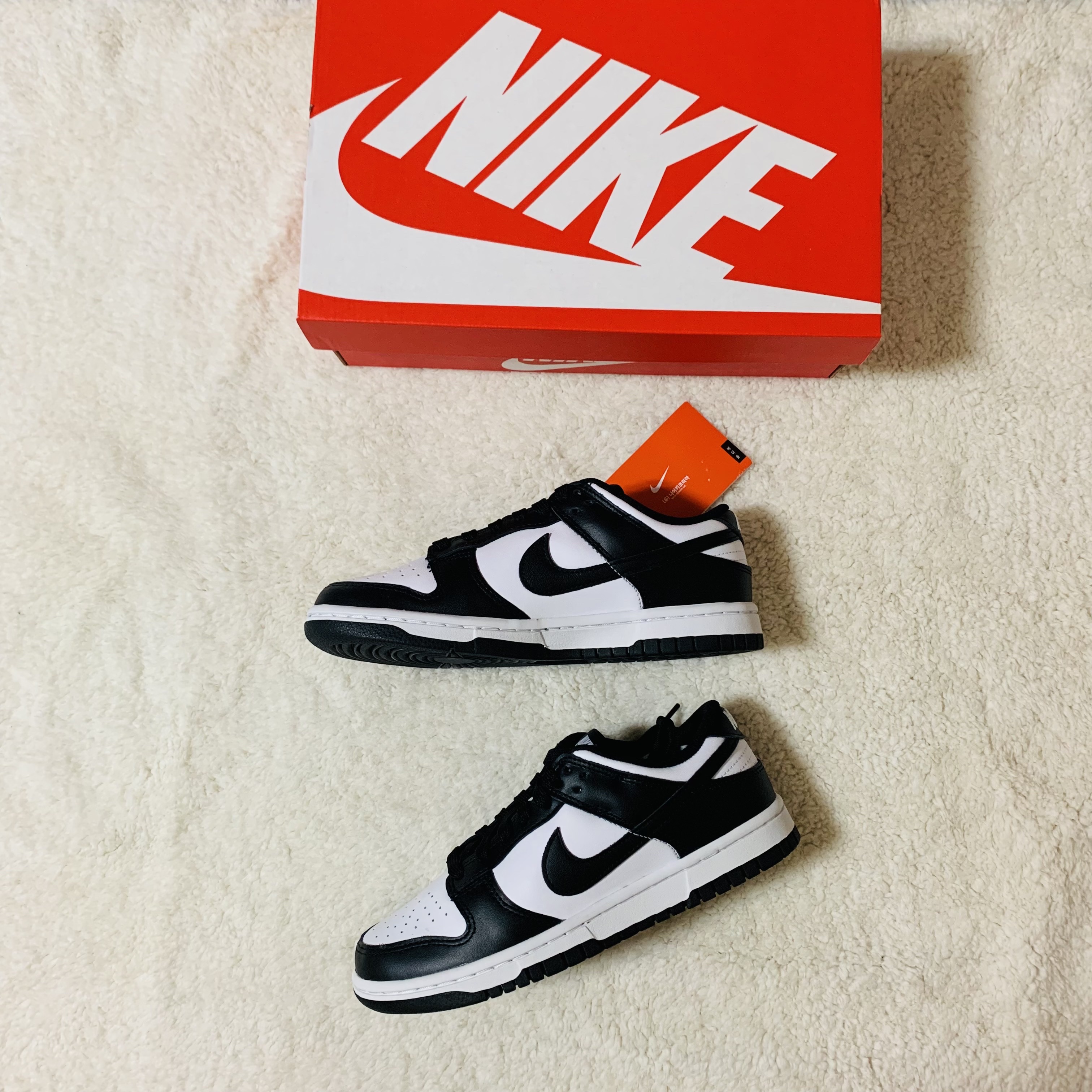 (W) Nike Dunk Low Black 착용 스타일
