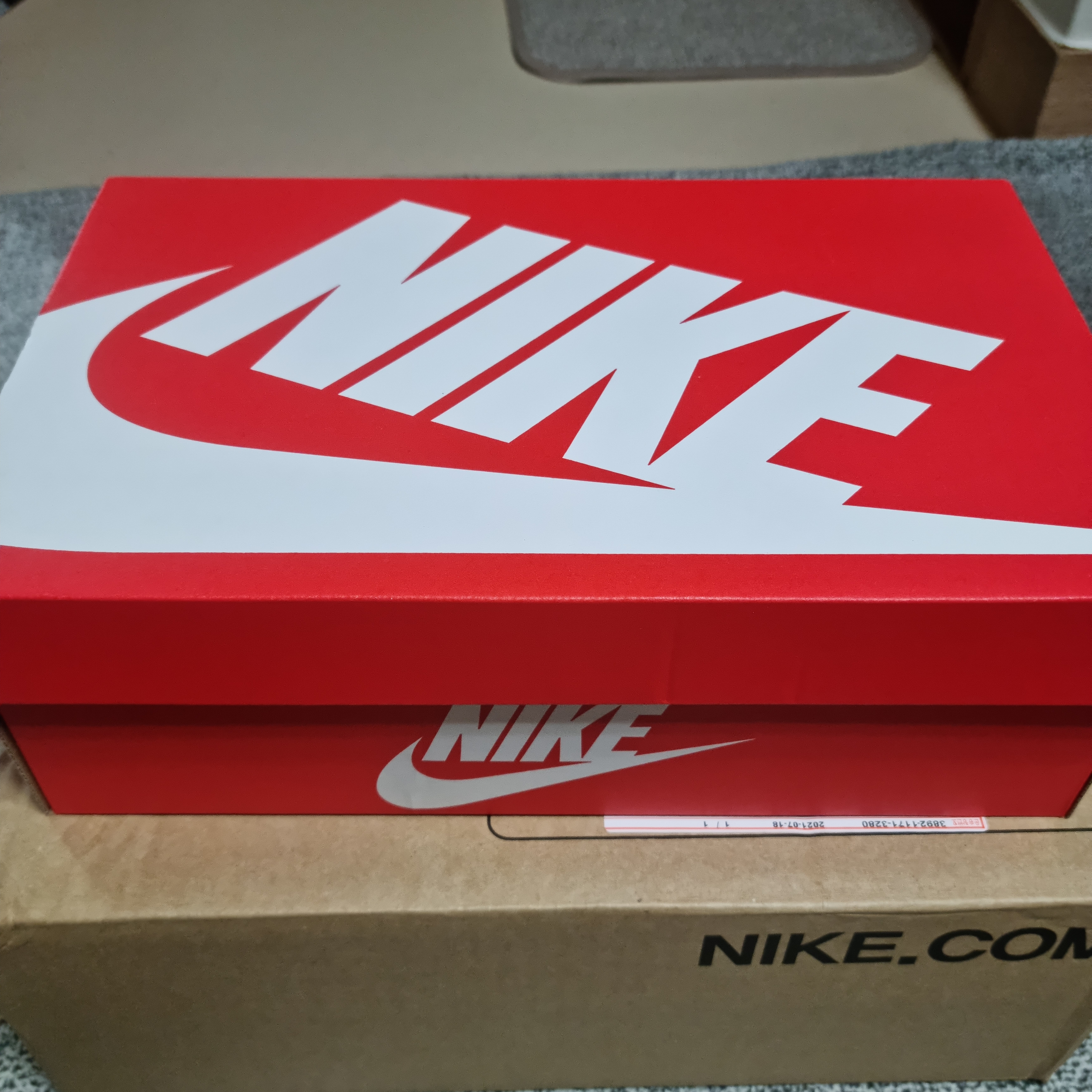 Nike Dunk Low SE Sail Multi Camo 착용 스타일 - 1