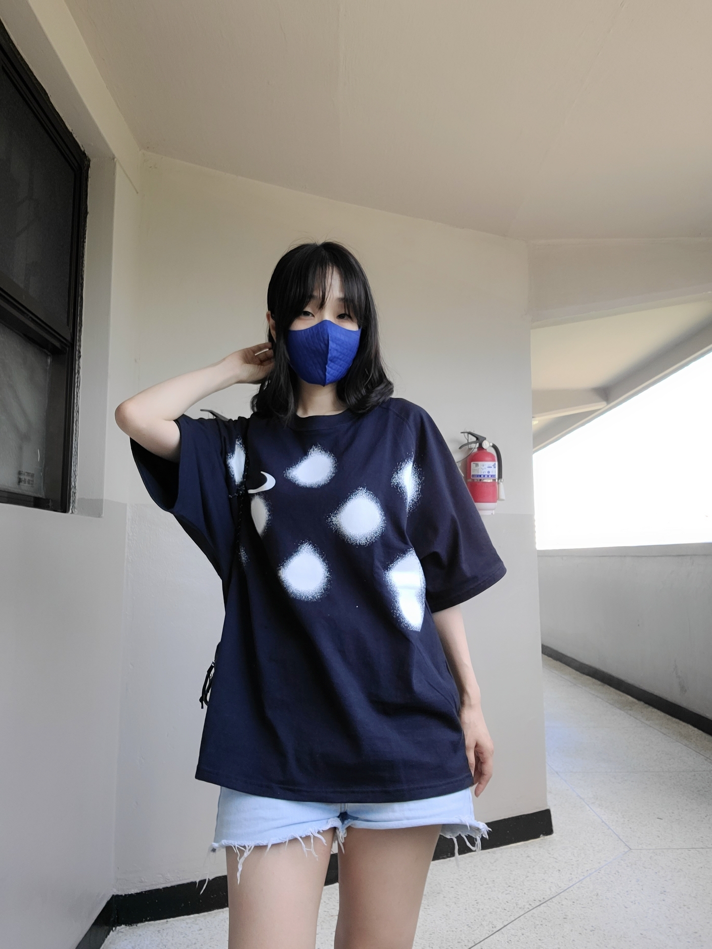 Nike x Off-White NRG Short Sleeve T-Shirt Black 착용 스타일