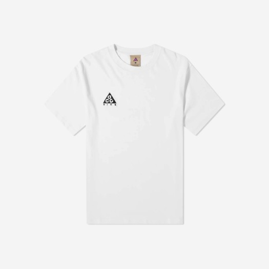 나이키 ACG 로고 티셔츠 서밋 화이트 블랙 - 아시아