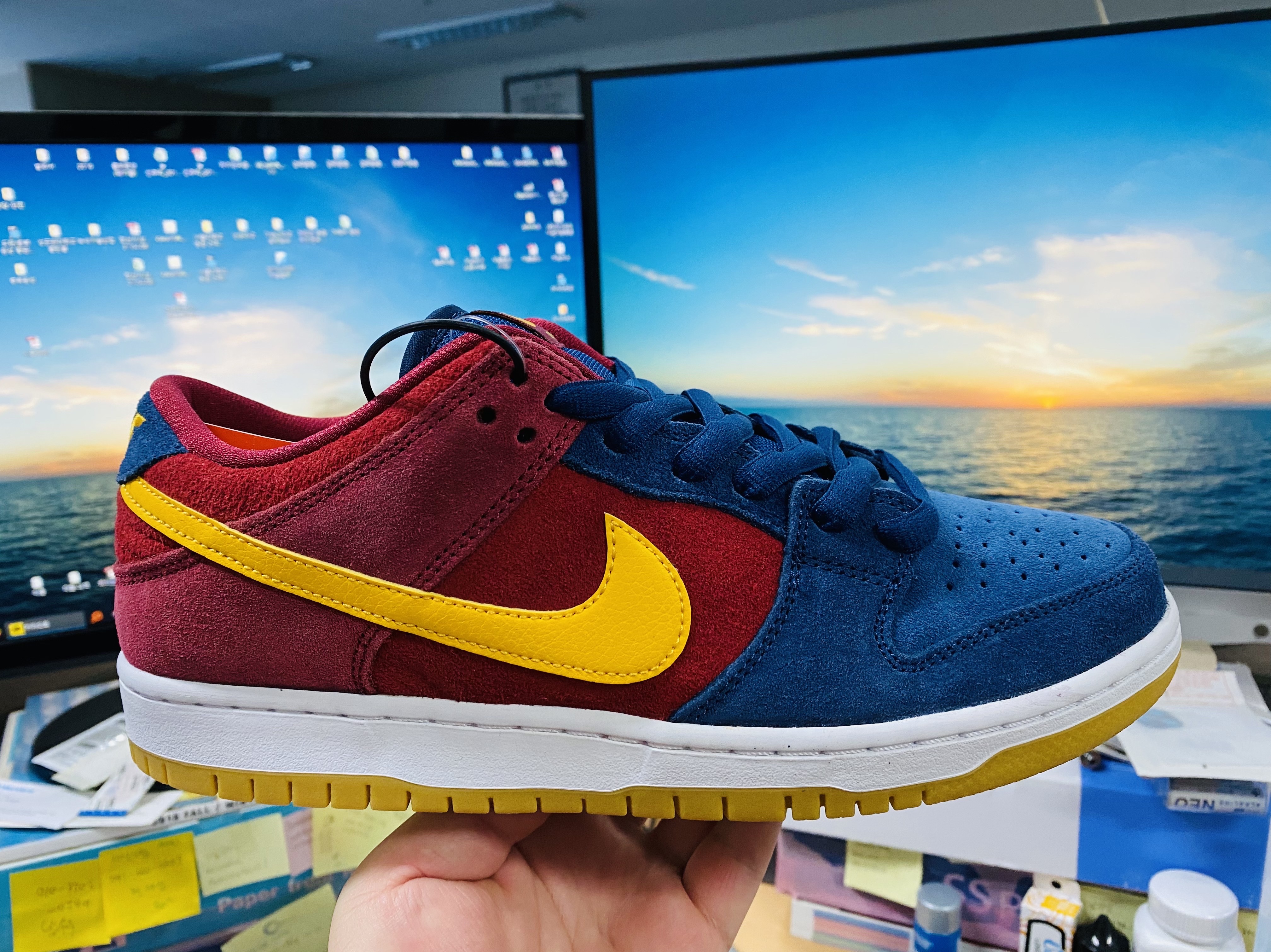 Nike SB Dunk Low Pro Premium Barcelona 착용 스타일