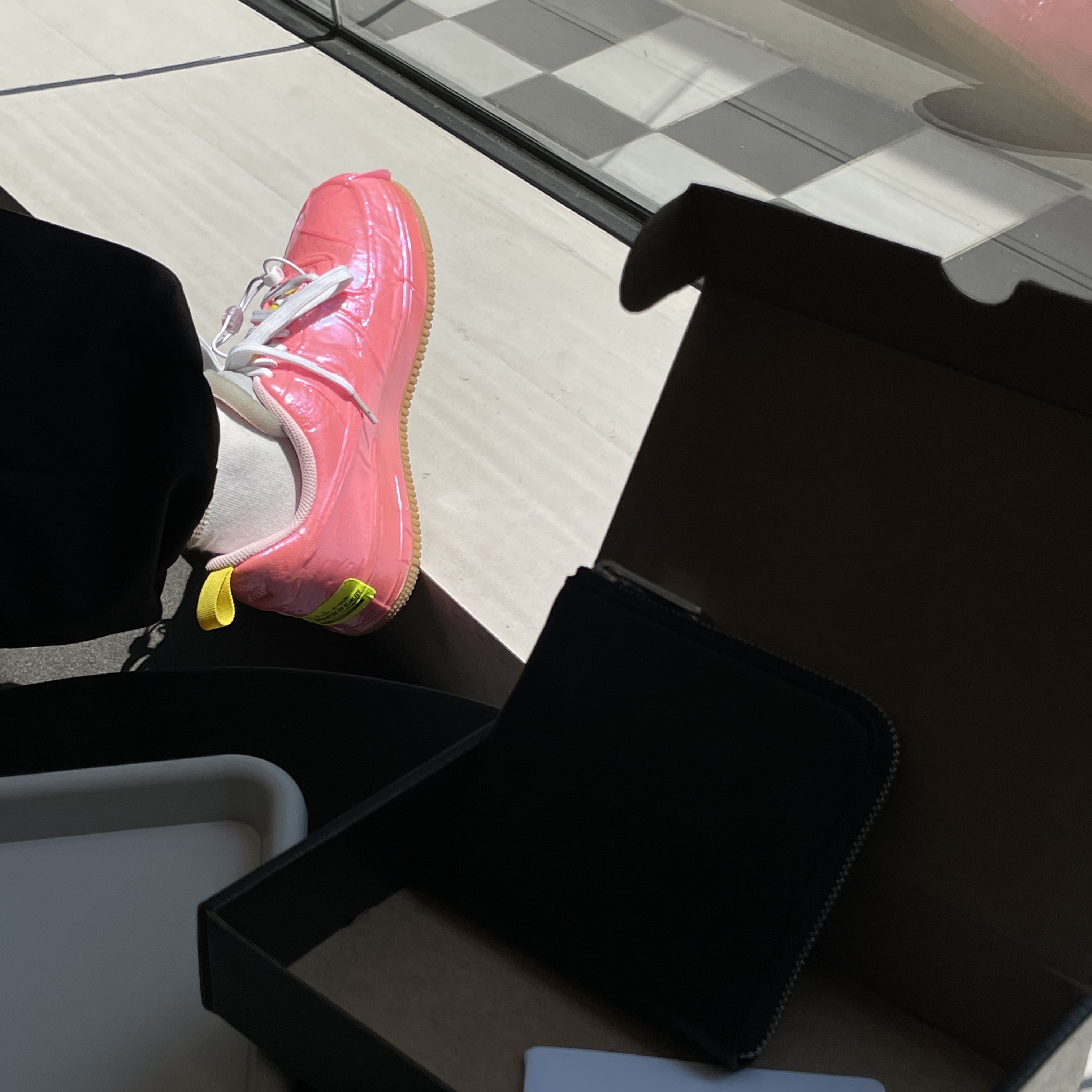Nike Air Force 1 Experimental Racer Pink 착용 스타일 - 2