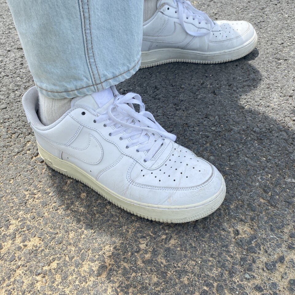Nike Air Force 1 '07 Low White 착용 스타일 - 2