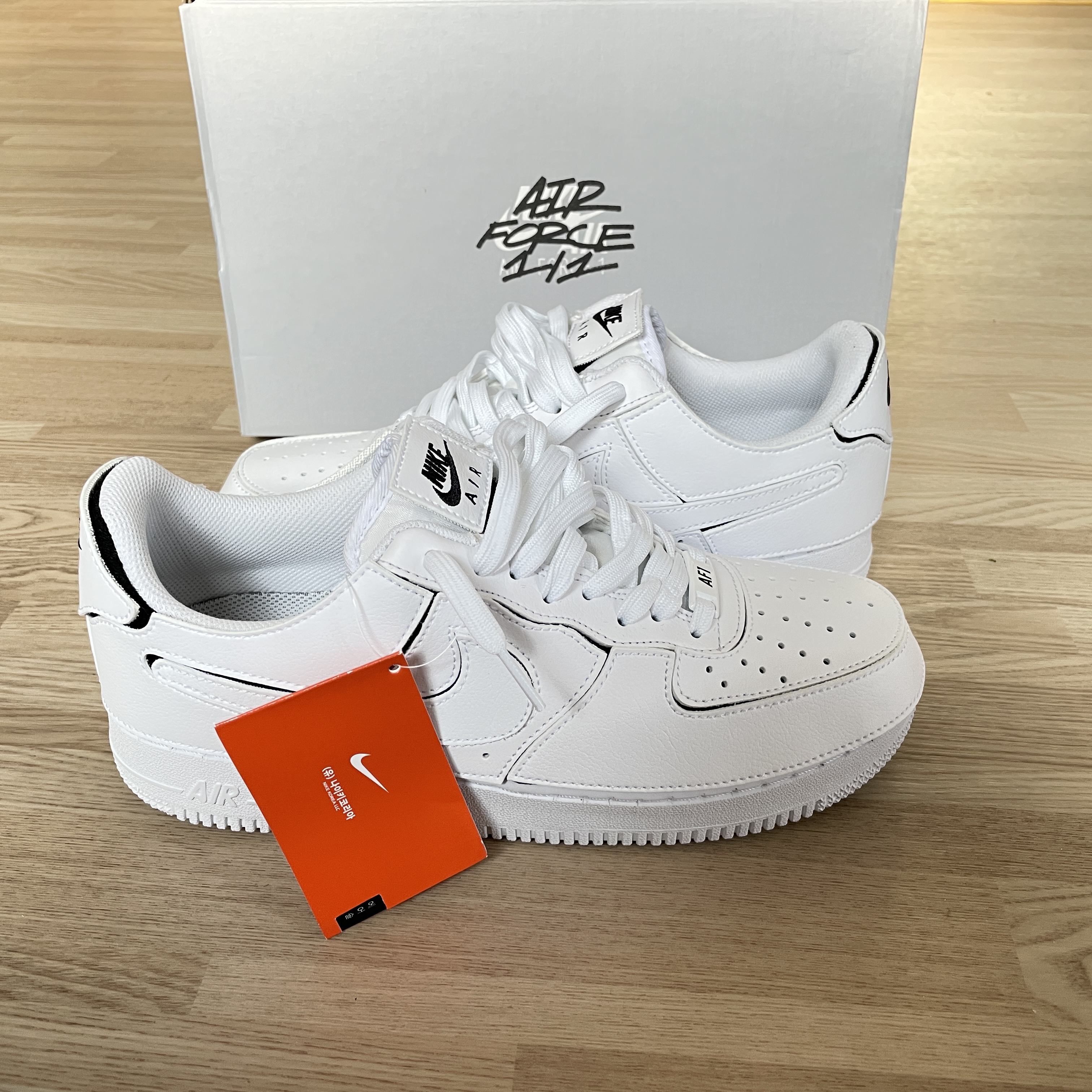 Nike Air Force 1/1 Cosmic Clay 착용 스타일 - 1
