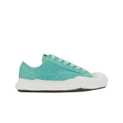 Maison Mihara Yasuhiro Hank OG Sole Suede Lowcut Sneakers Python Print Green