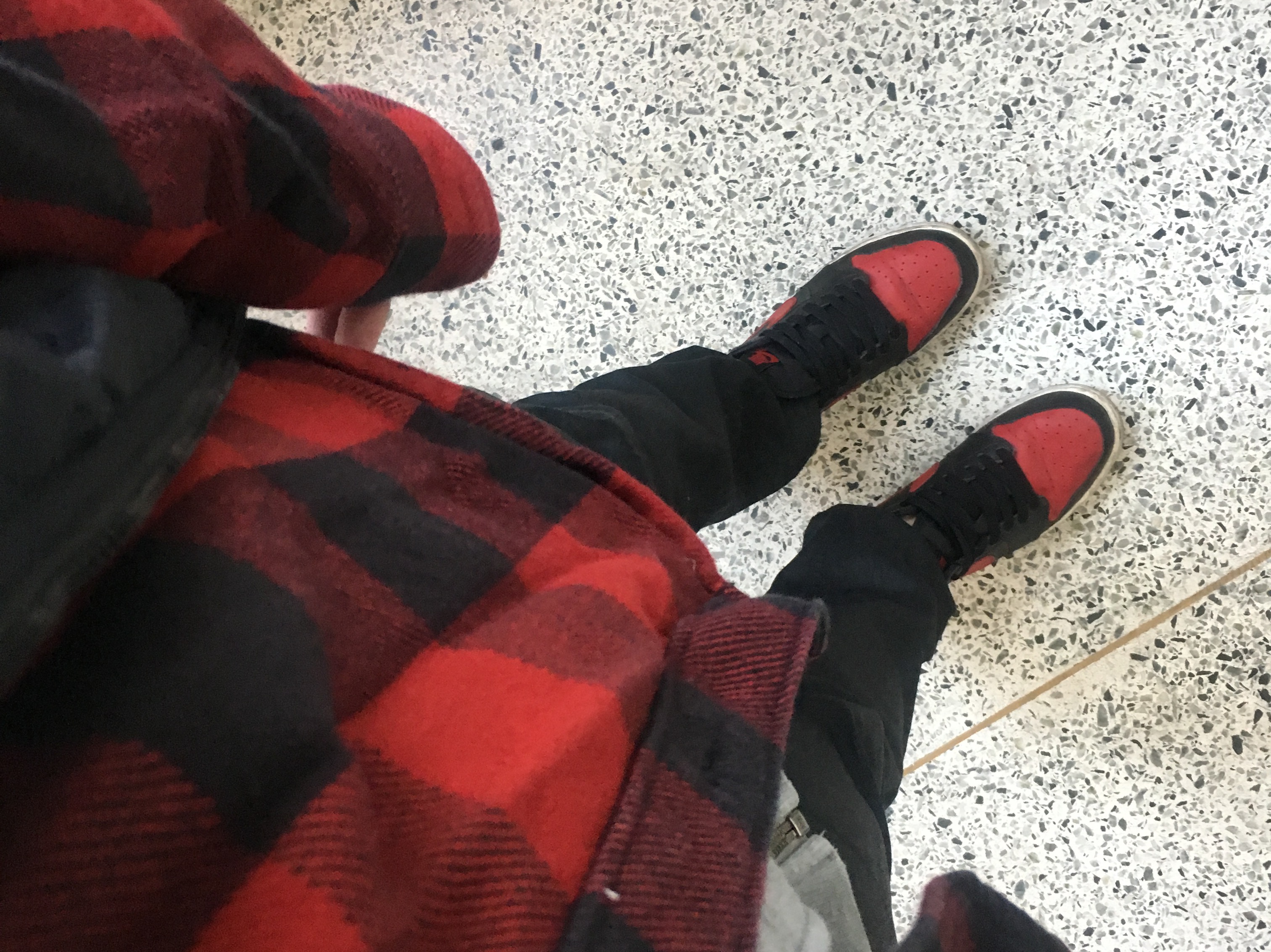 (GS) Jordan 1 Retro Low OG Bred 2015 착용 스타일