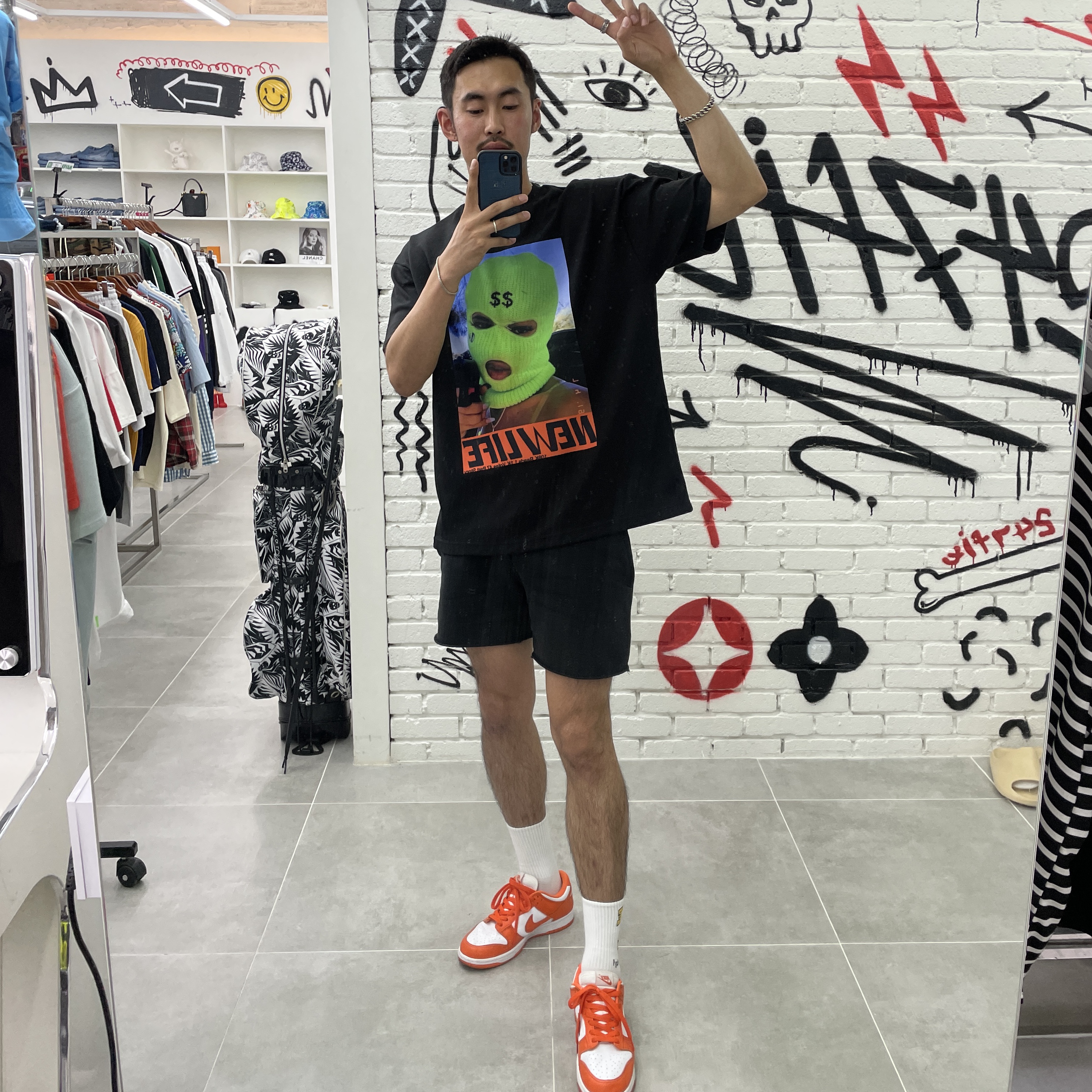 Nike Dunk Low SP Syracuse 2020 착용 스타일