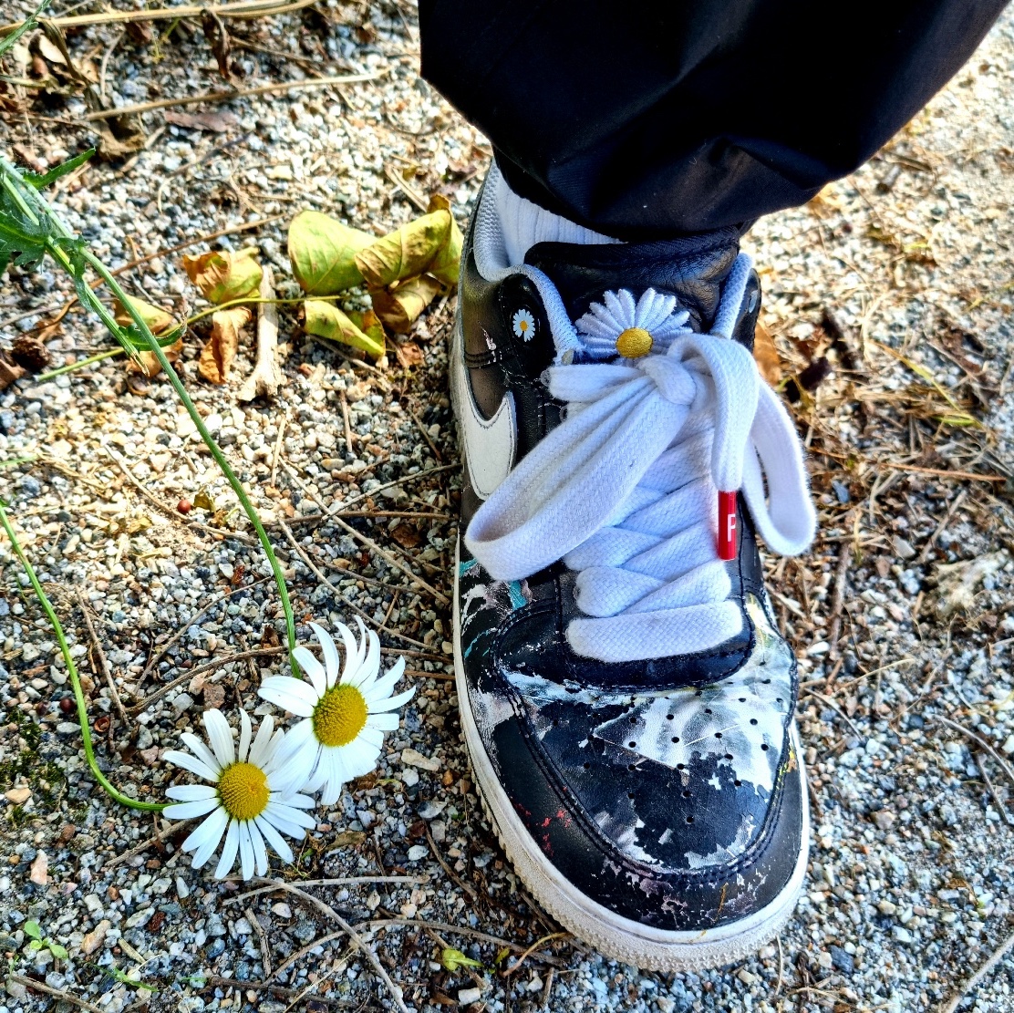 Nike x Peaceminusone Air Force 1 Low Para-Noise 착용 스타일