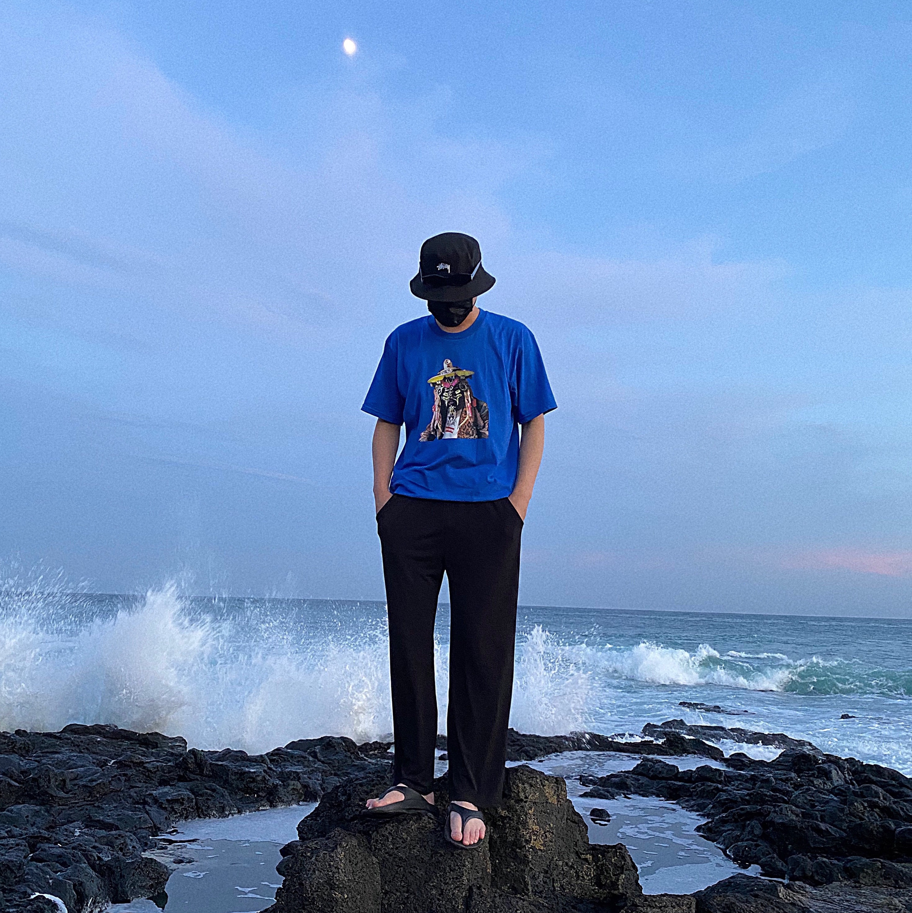 Supreme Rammellzee T-Shirt White - 20SS 착용 스타일