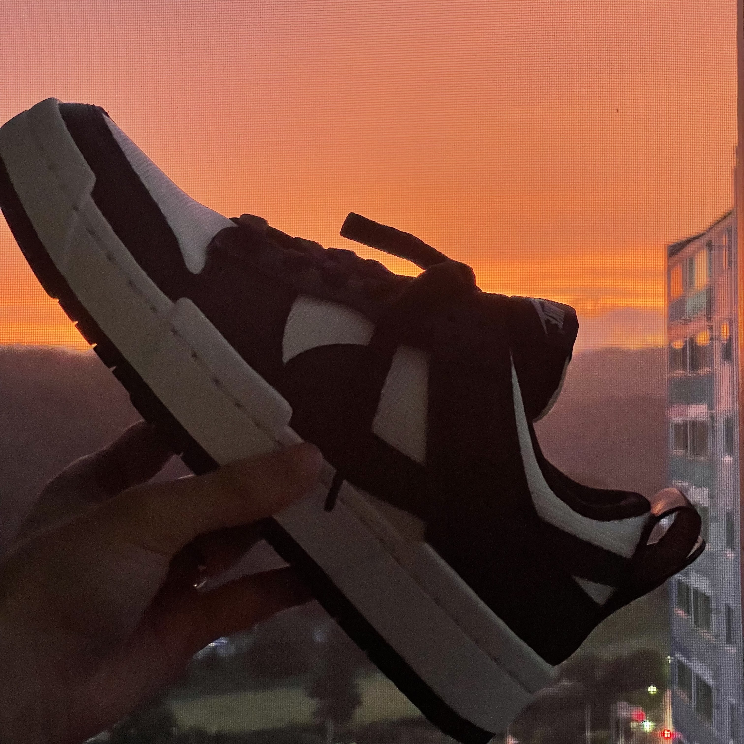(W) Nike Dunk Low Disrupt Black White 착용 스타일