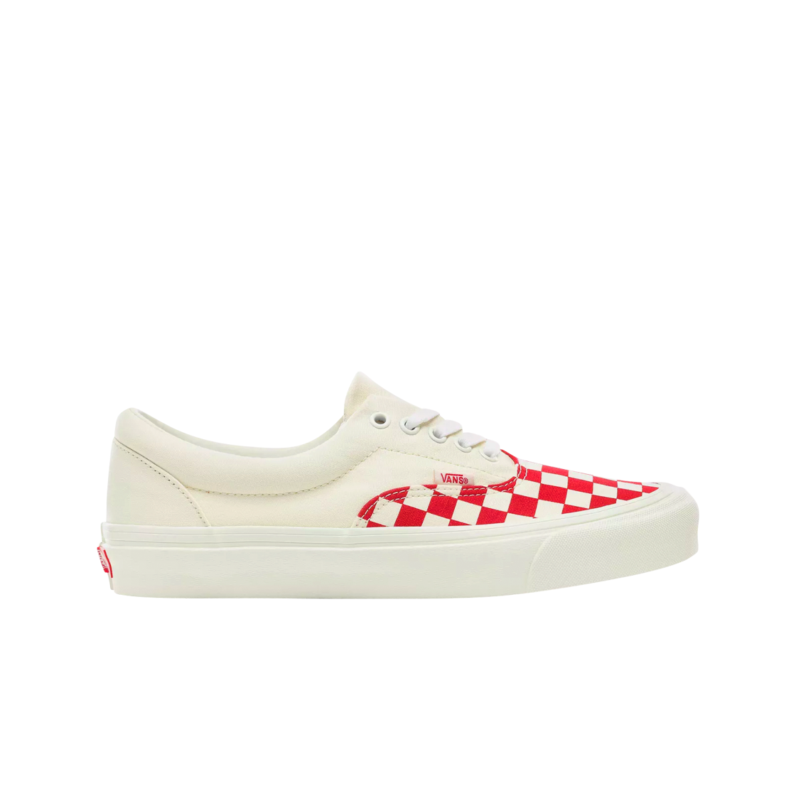 VN0A3WLRVPO Vans Podium Era CRFT Checkerboard Racing Red