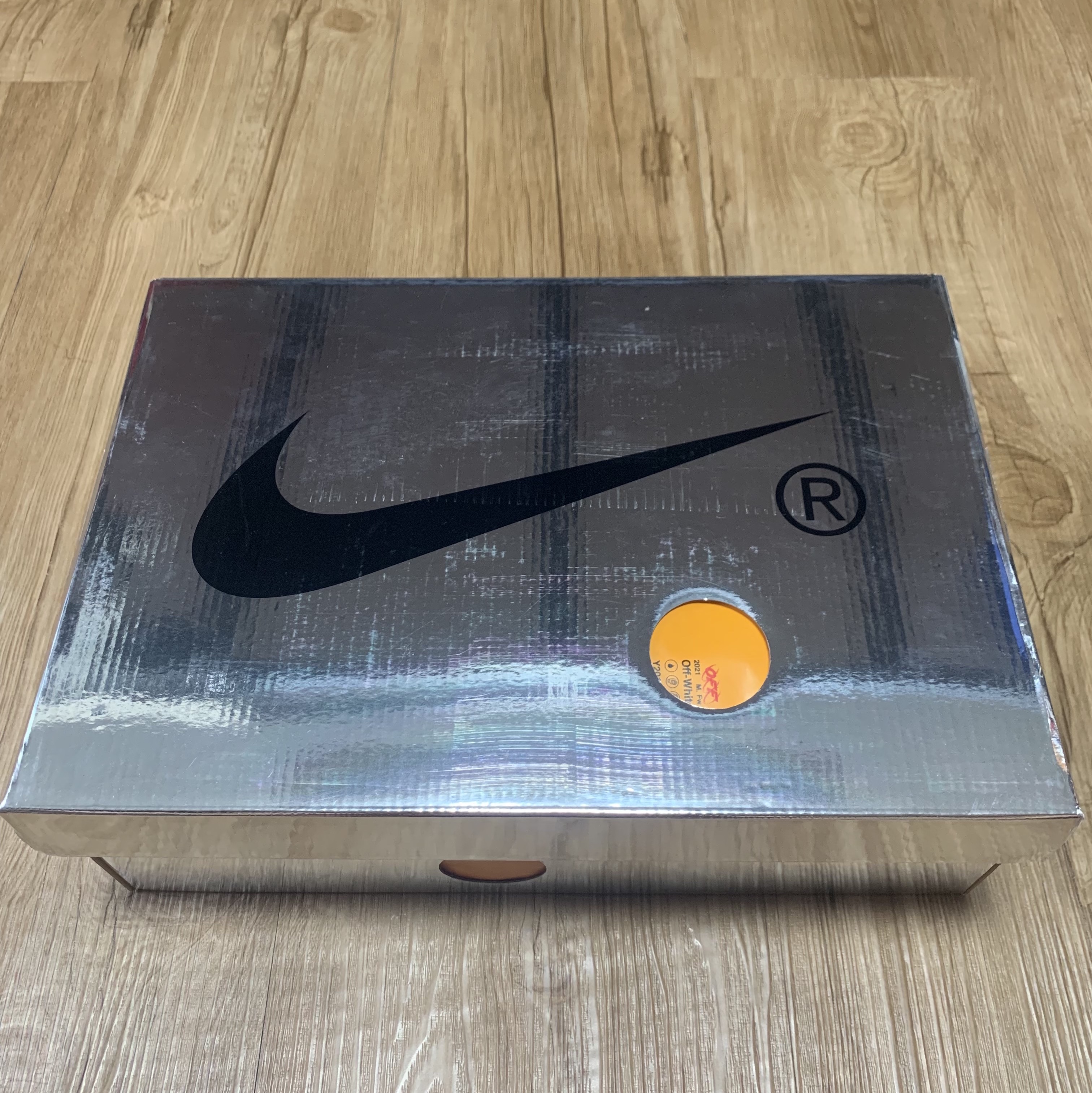 Nike x Off-White Air Zoom Tempo Next% Black 착용 스타일 - 1