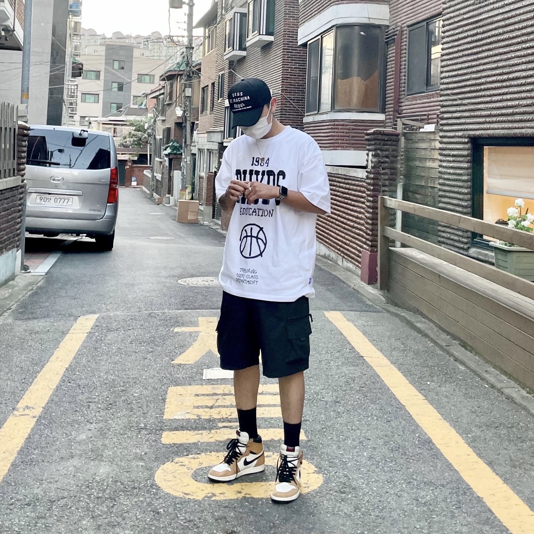 Jordan 1 Retro High Rookie of the Year 착용 스타일 - 1