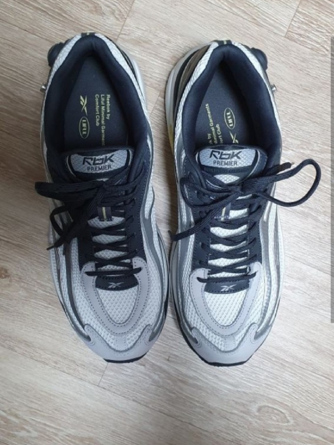 Reebok x Liful Premier Pump Paris Grey 착용 스타일