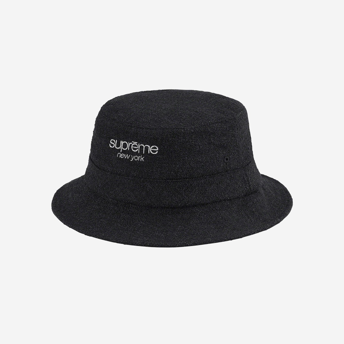 Supreme Terry Logo Crusher Black - 21SS 상세 이미지 1