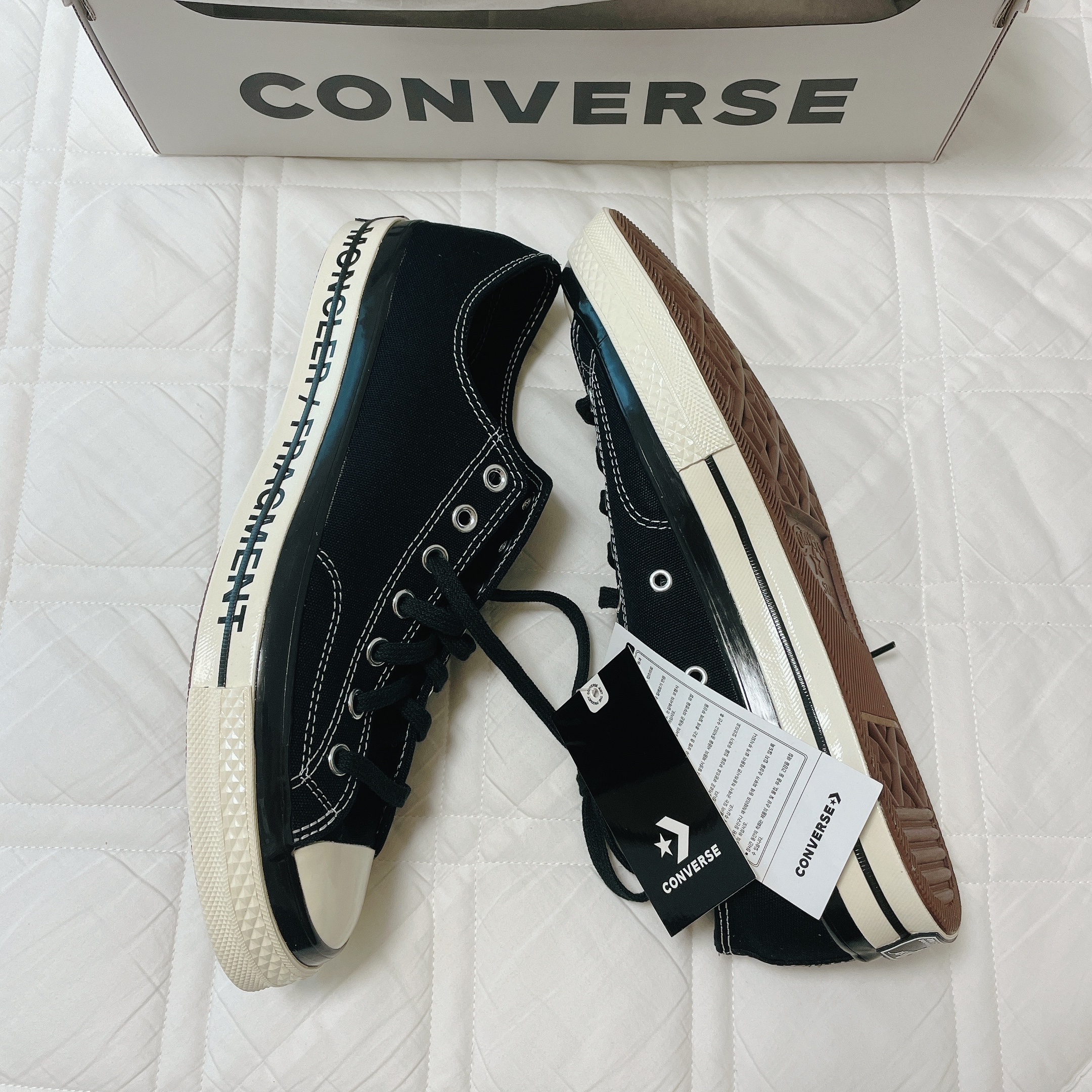 Converse x Moncler x Fragment Chuck 70 Ox Fraylor III Black 착용 스타일