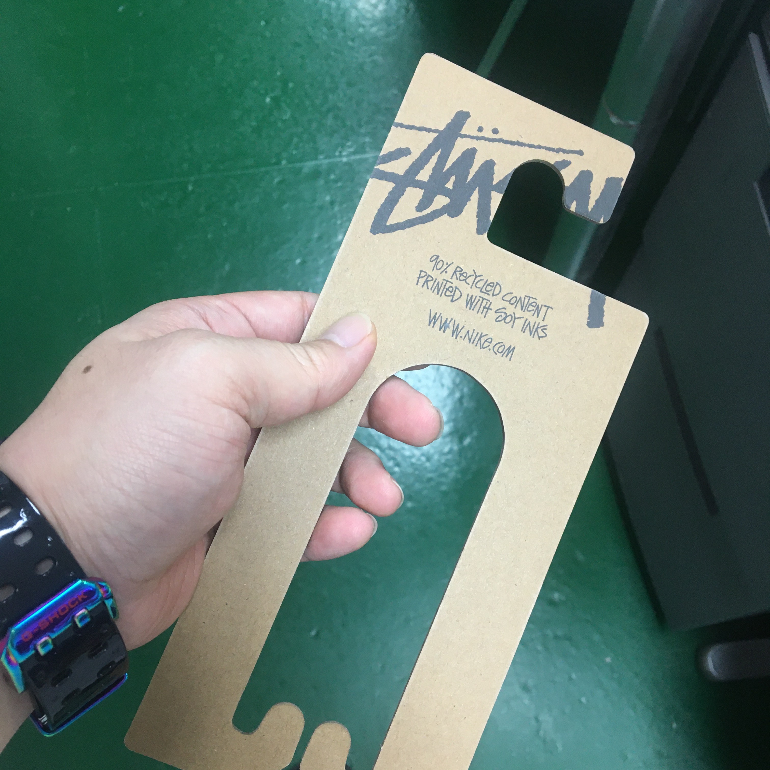 Nike x Stussy Benassi Slide Off Noir 착용 스타일 - 3