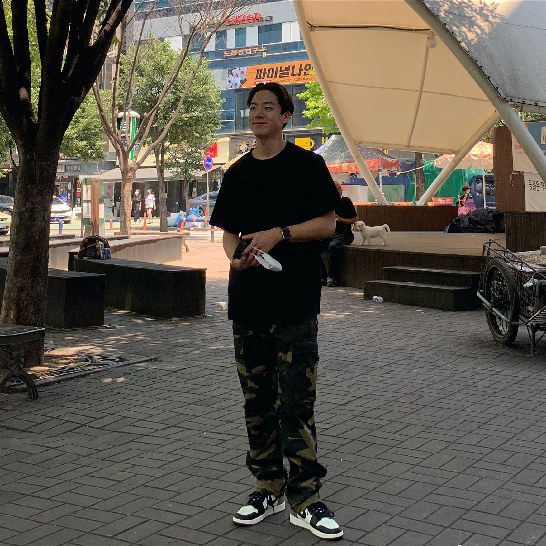 Jordan 1 Retro High OG Black Mocha 착용 스타일