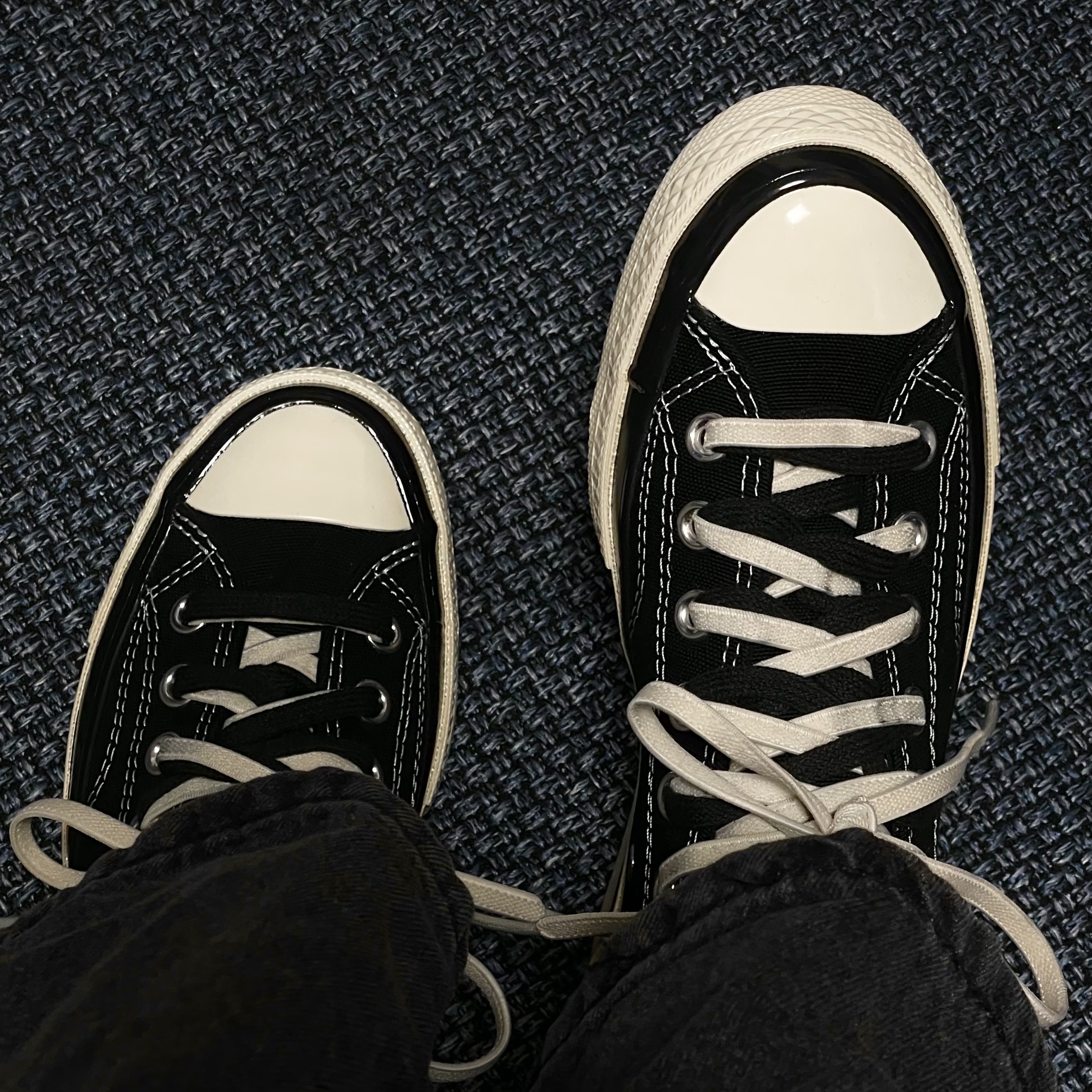 Converse x Moncler x Fragment Chuck 70 Ox Fraylor III Black 착용 스타일