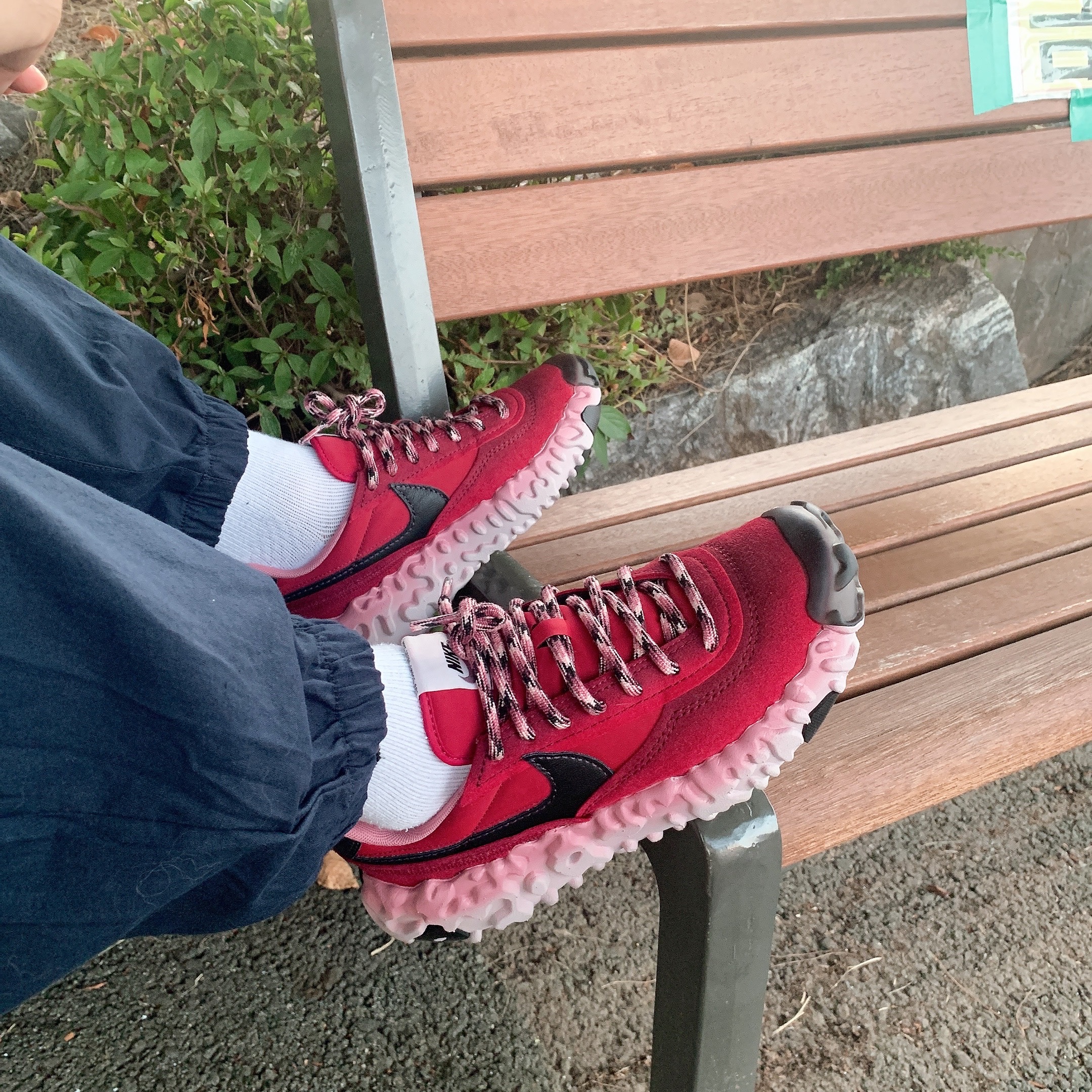 Nike Overbreak SP Bright Crimson 착용 스타일 - 3