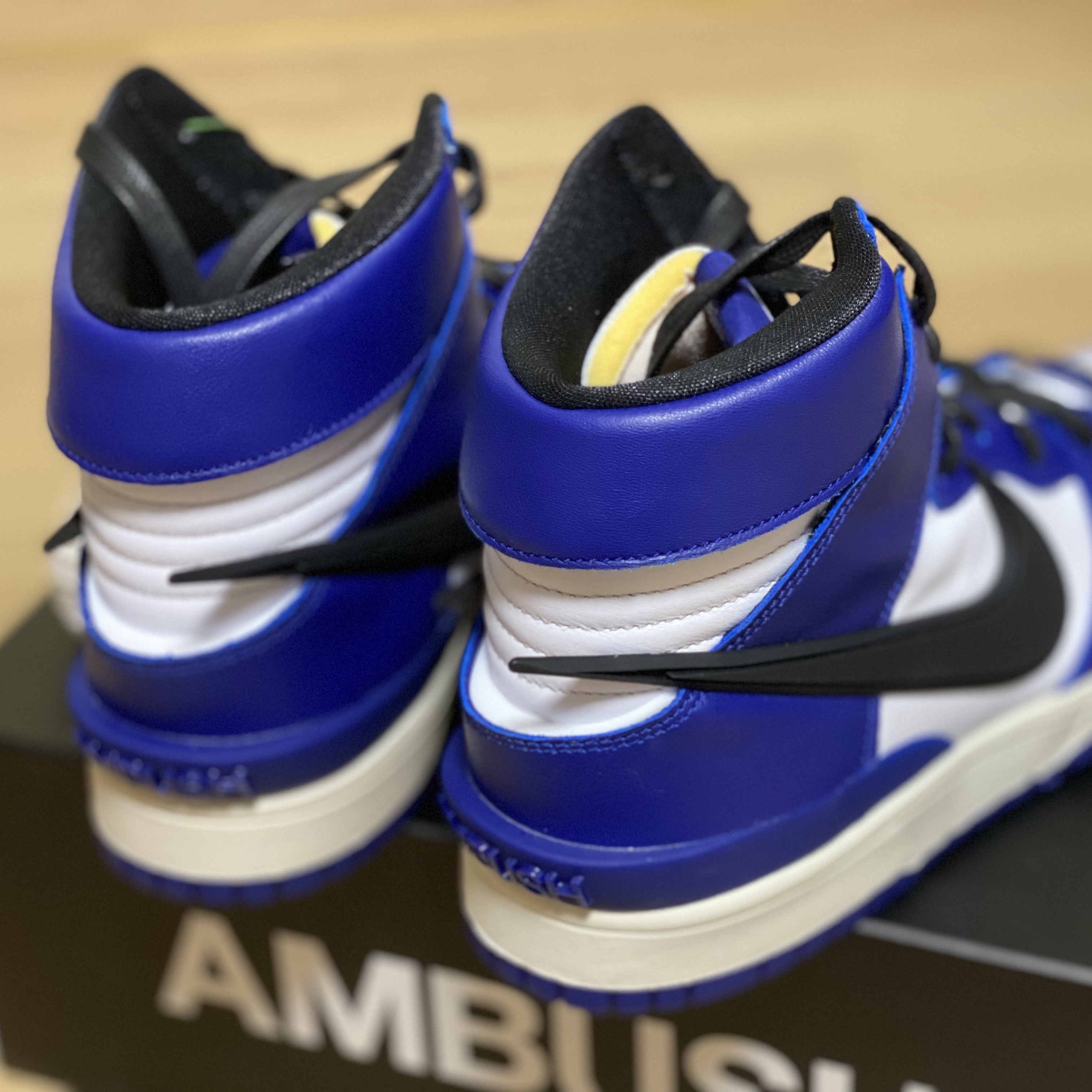Nike x Ambush Dunk High Deep Royal Blue 착용 스타일 - 1