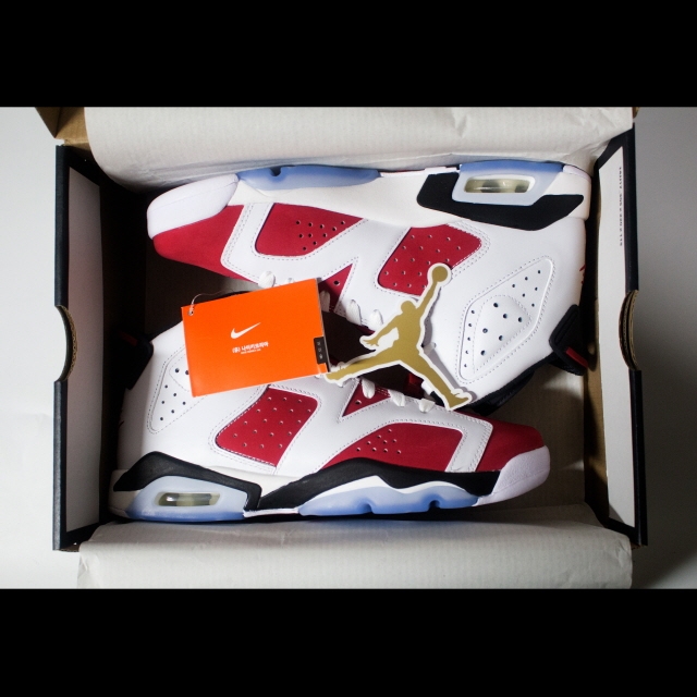 (GS) Jordan 6 Retro Carmine 2021 착용 스타일 - 3