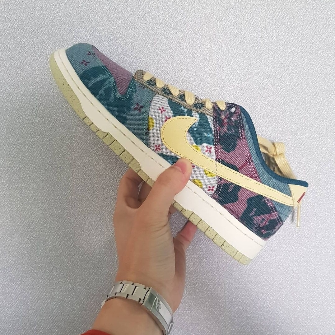 Nike Dunk Low SP Community Garden 착용 스타일