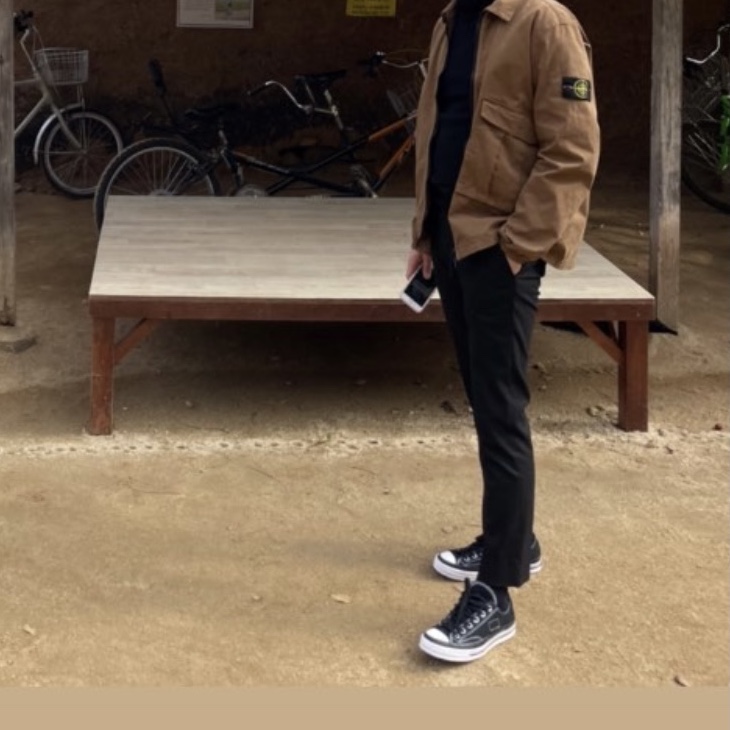 Converse x Moncler x Fragment Chuck 70 Ox Black 착용 스타일