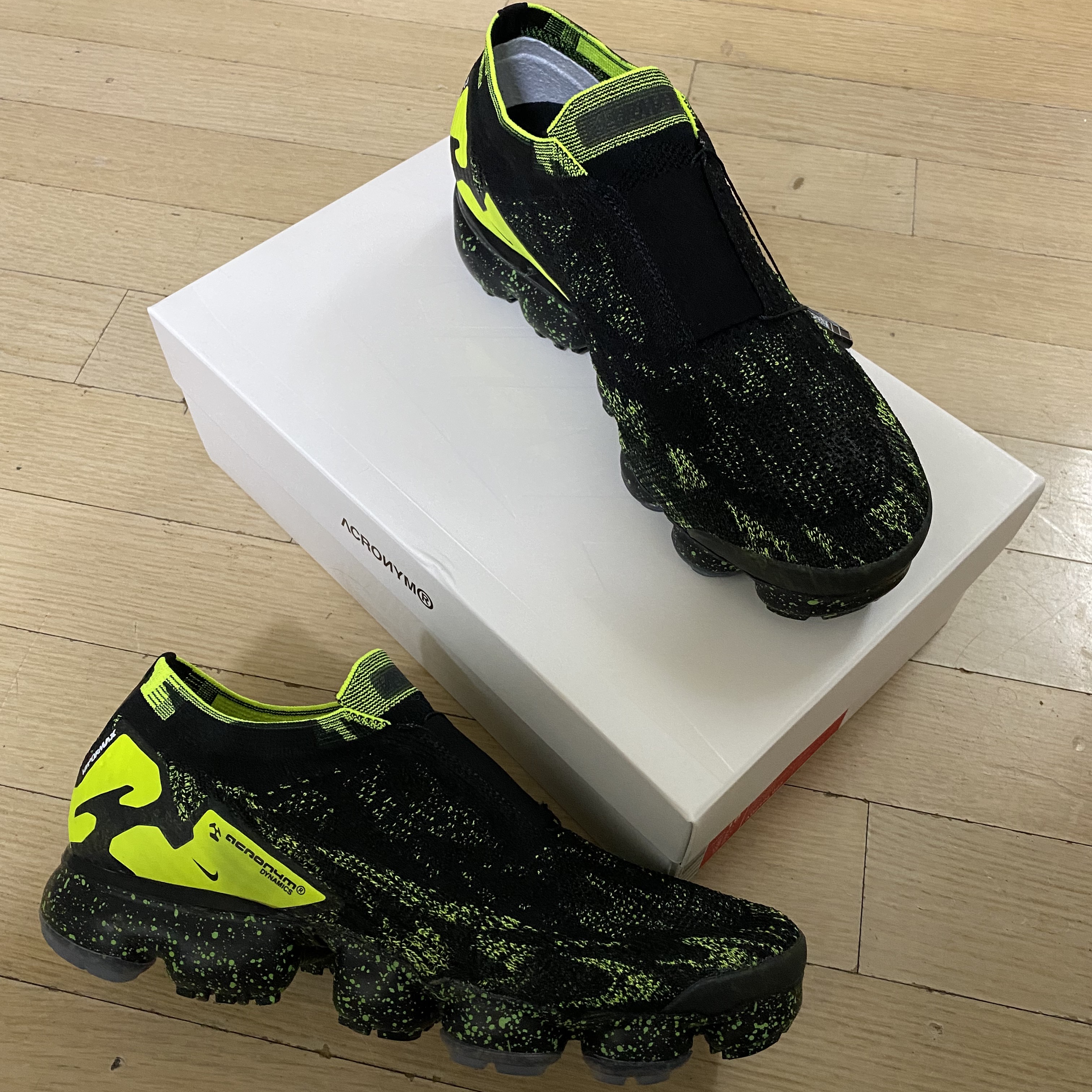 Nike x Acronym Air VaporMax Moc 2 Volt 착용 스타일