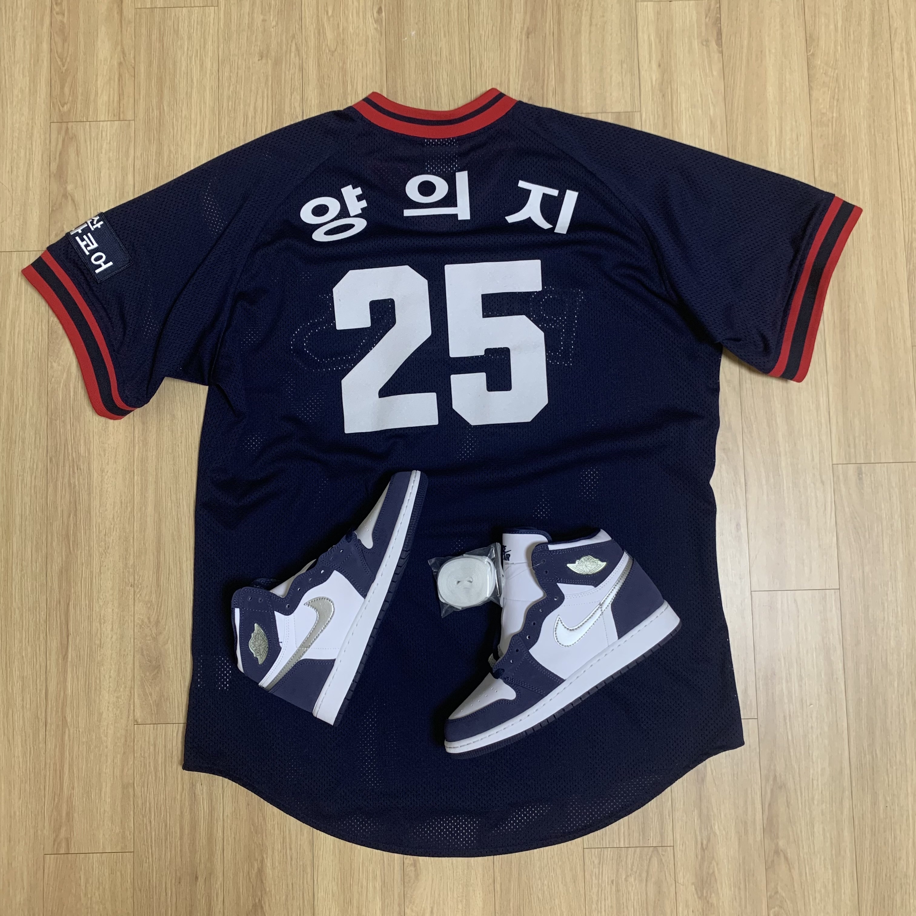 (GS) Jordan 1 Retro High OG CO.JP Midnight Navy 착용 스타일 - 2
