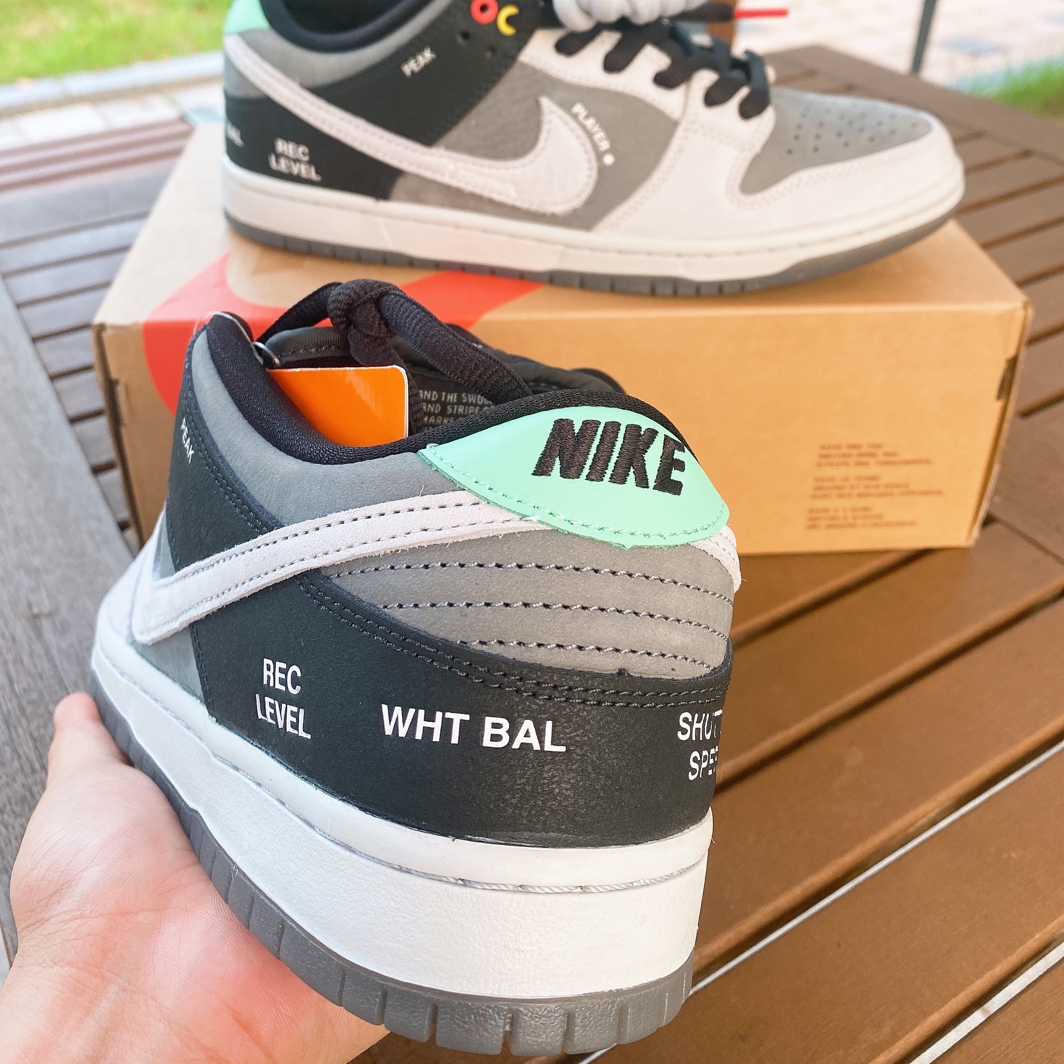 Nike SB Dunk Low Pro Camcorder 착용 스타일 - 3
