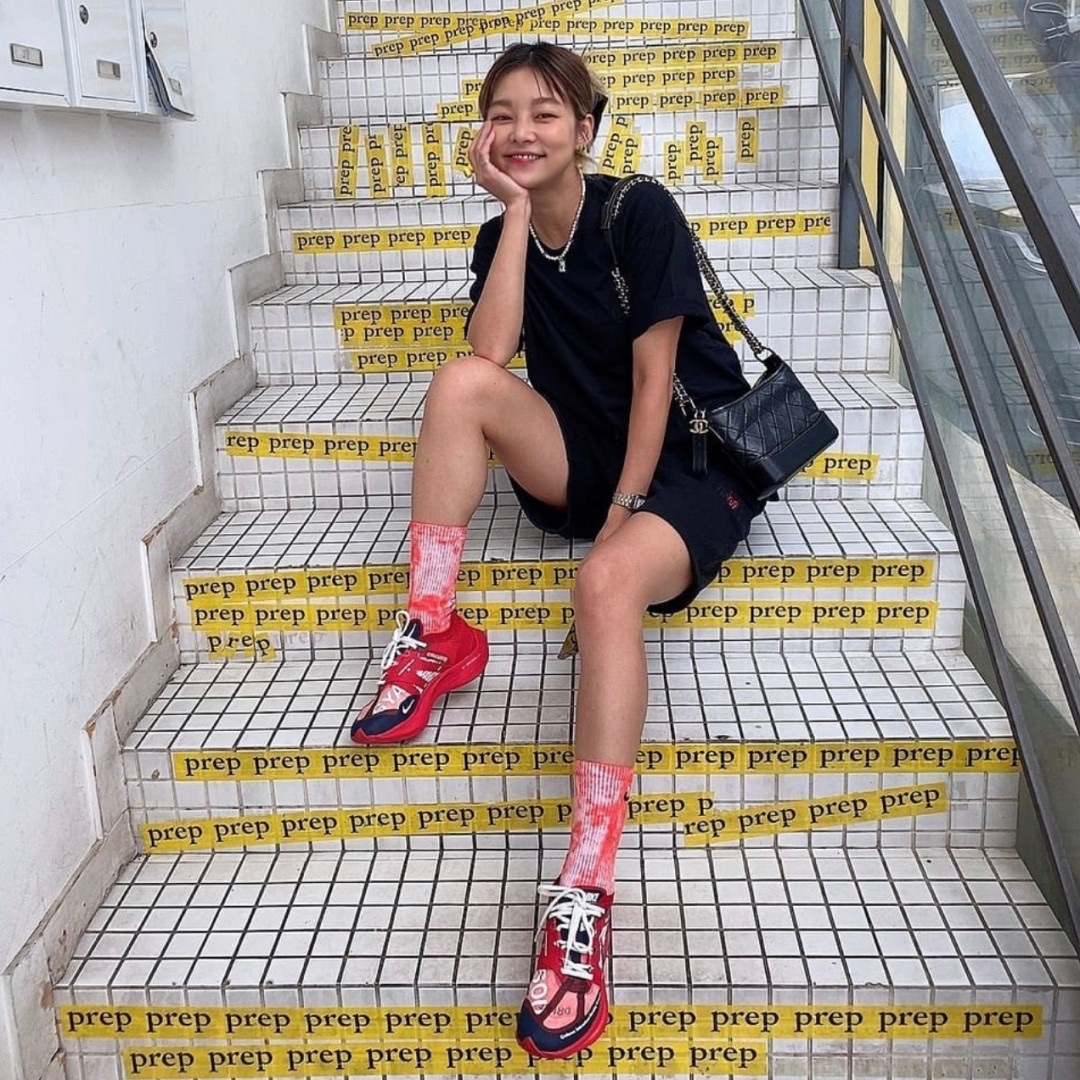 Nike x Undercover Gyakusou ZoomX VaporFly Next% University Red 착용 스타일 - 2