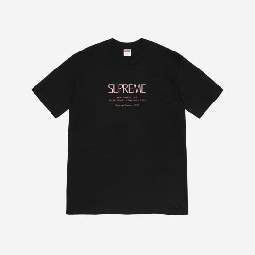 슈프림 아노 도미니 티셔츠 블랙 - 20SS
