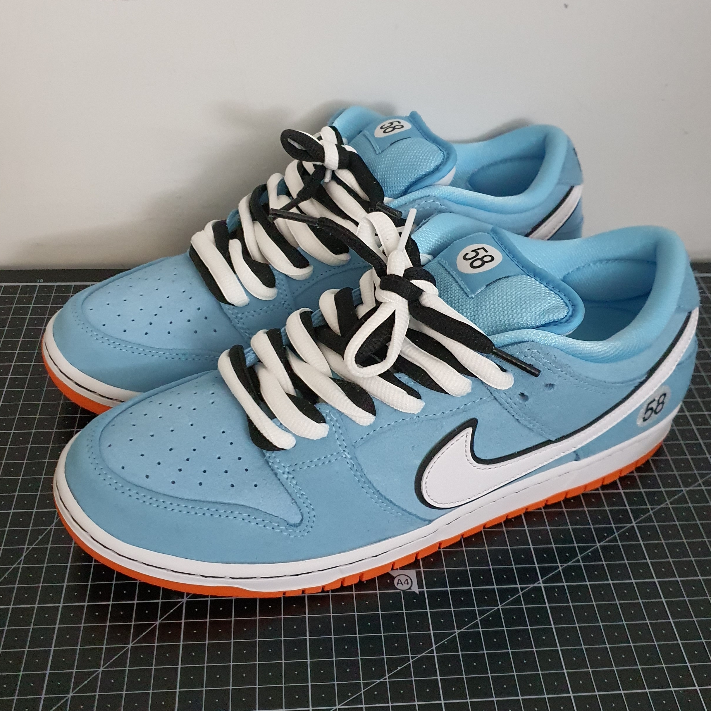 Nike SB Dunk Low Pro Blue Chill 착용 스타일